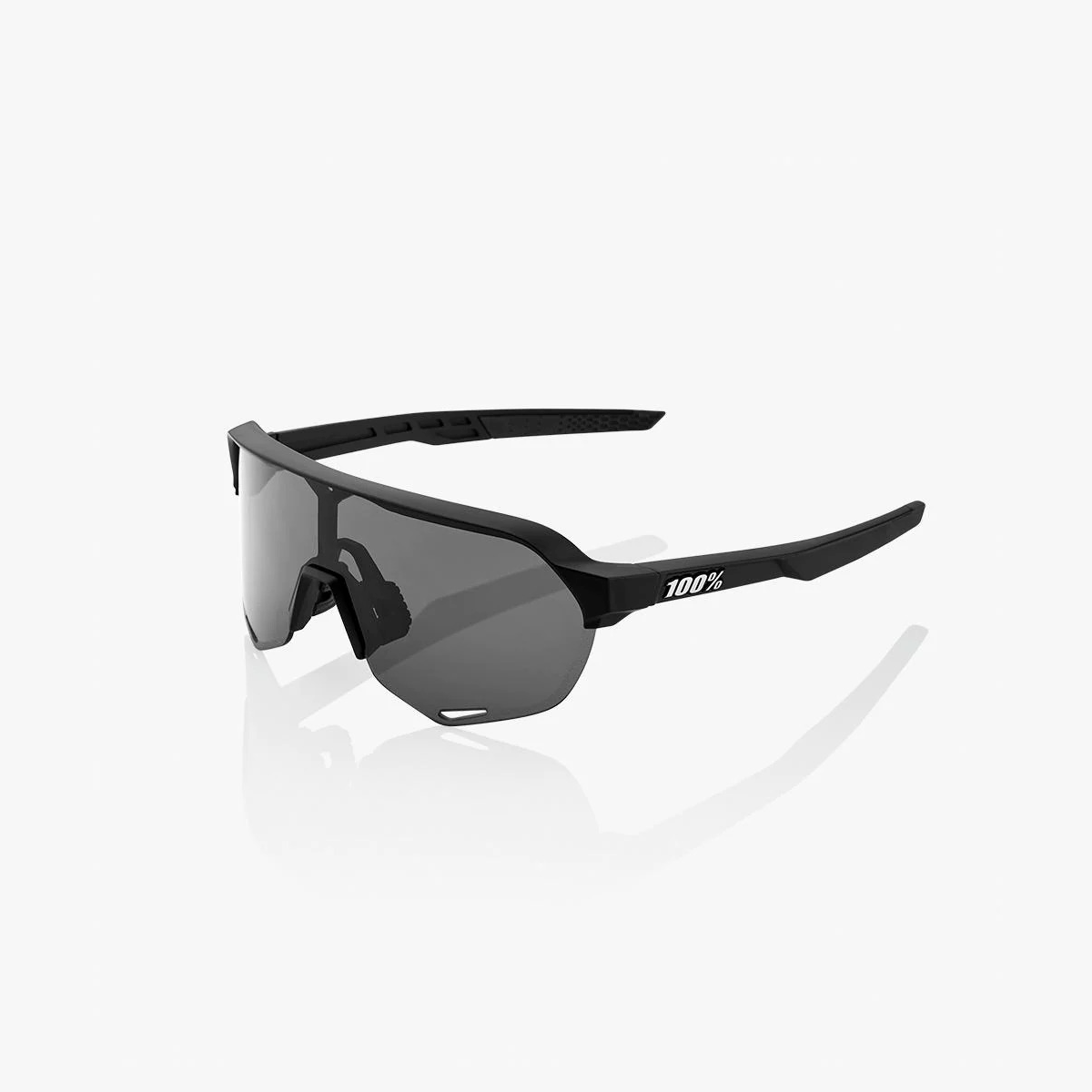 100% S2 Sunglasses - Soft Tack Black (Smoke Lens) – CCACHE RUNNING