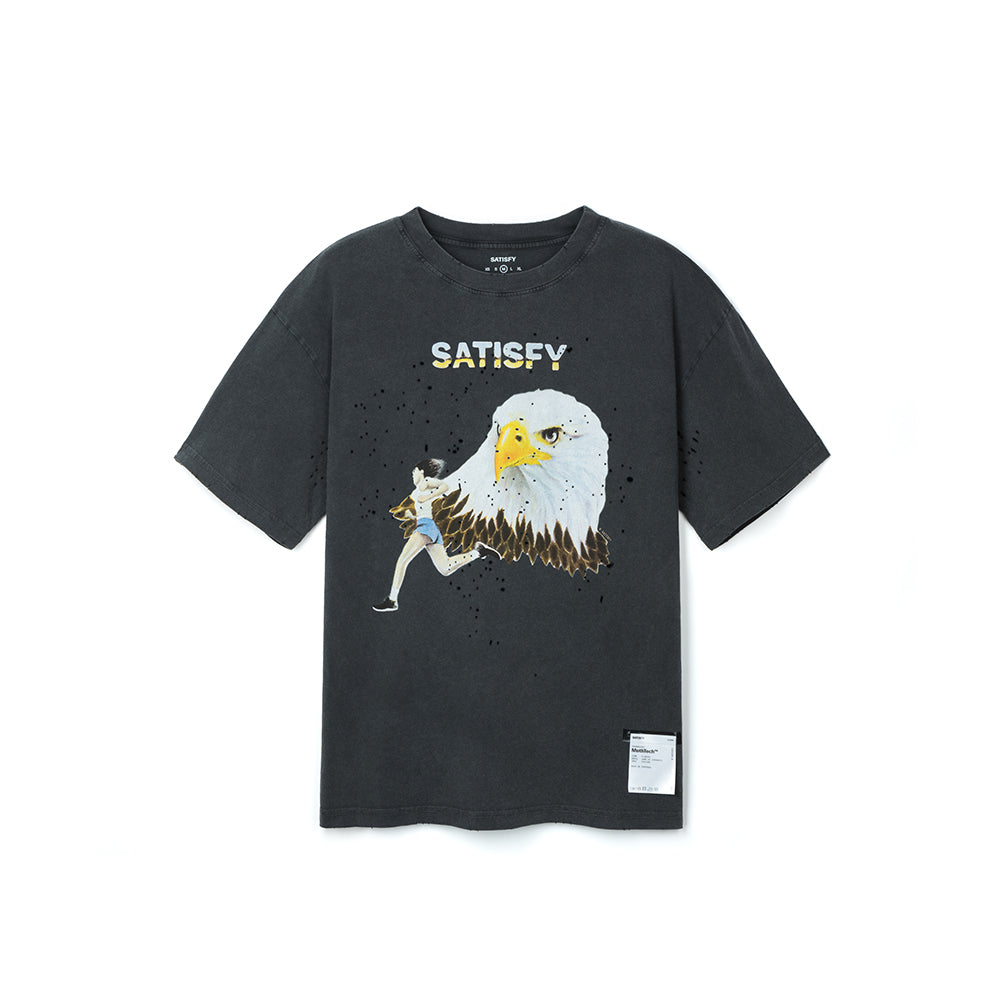 Satisfy MothTech™ T-Shirt - Aged Black – CCACHE RUNNING