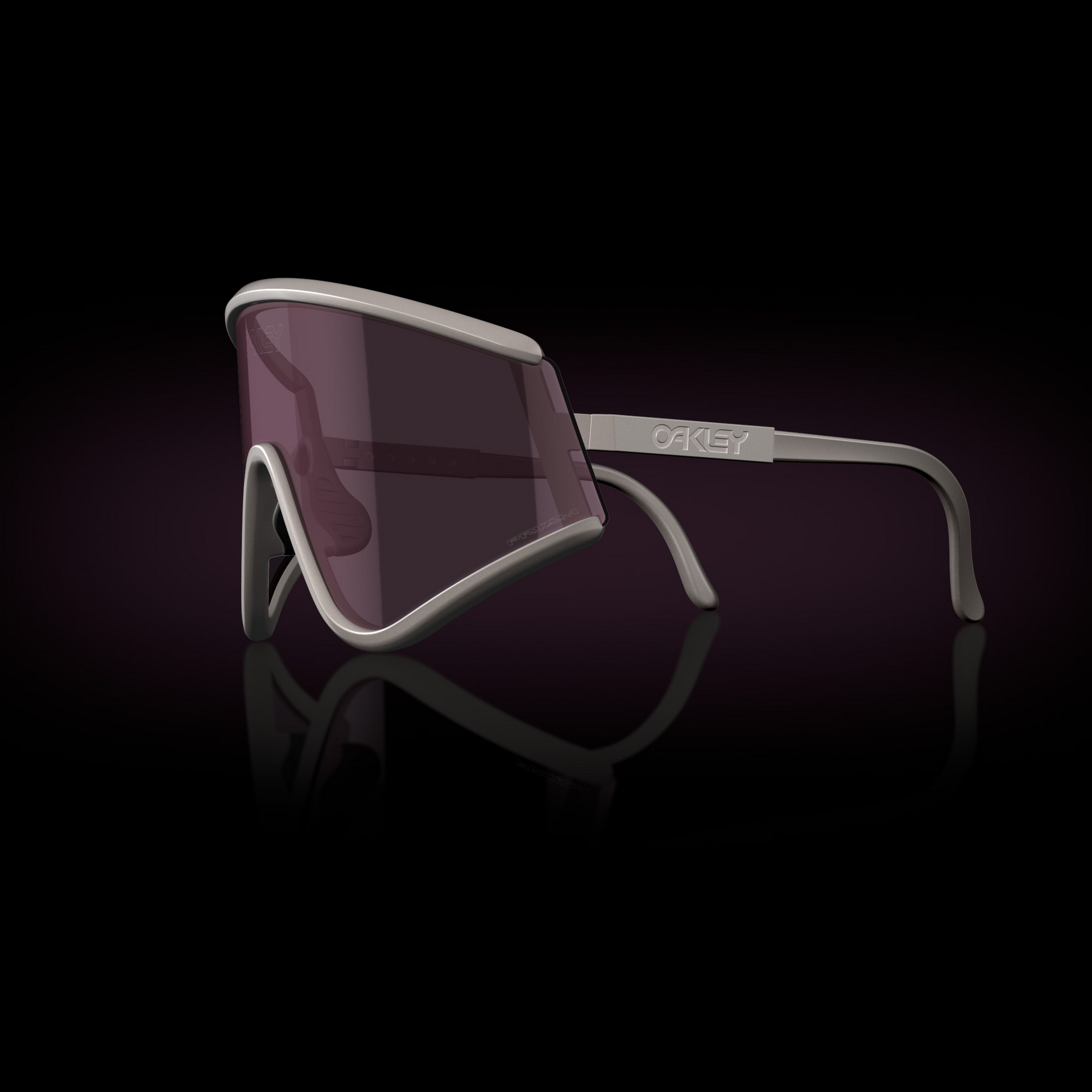 Oakley MUZM Eyeshade - Cool Grey (Prizm Low Light Lenses)