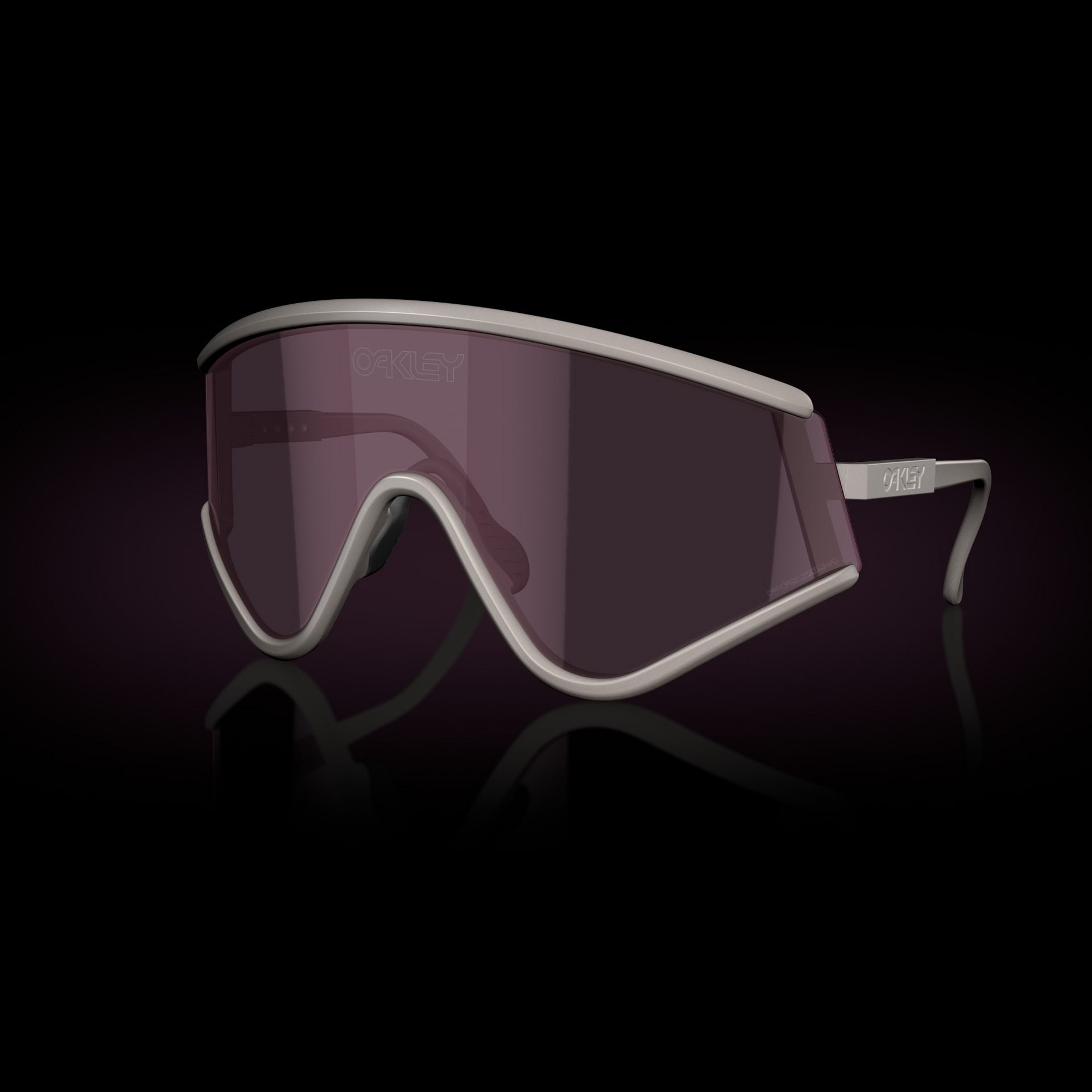 Oakley MUZM Eyeshade - Cool Grey (Prizm Low Light Lenses)