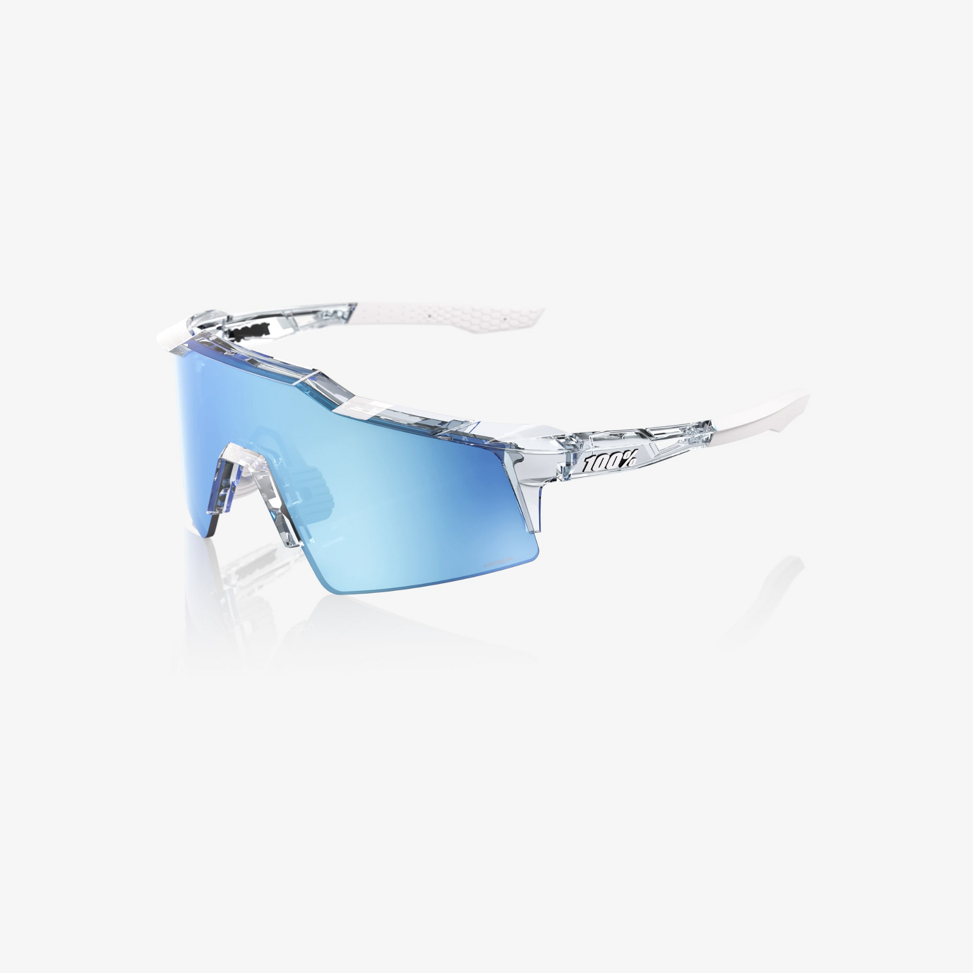 100-speedcraft-sl-sunglasses-polished-translucent-clear-hiper-blue-mirror-lens