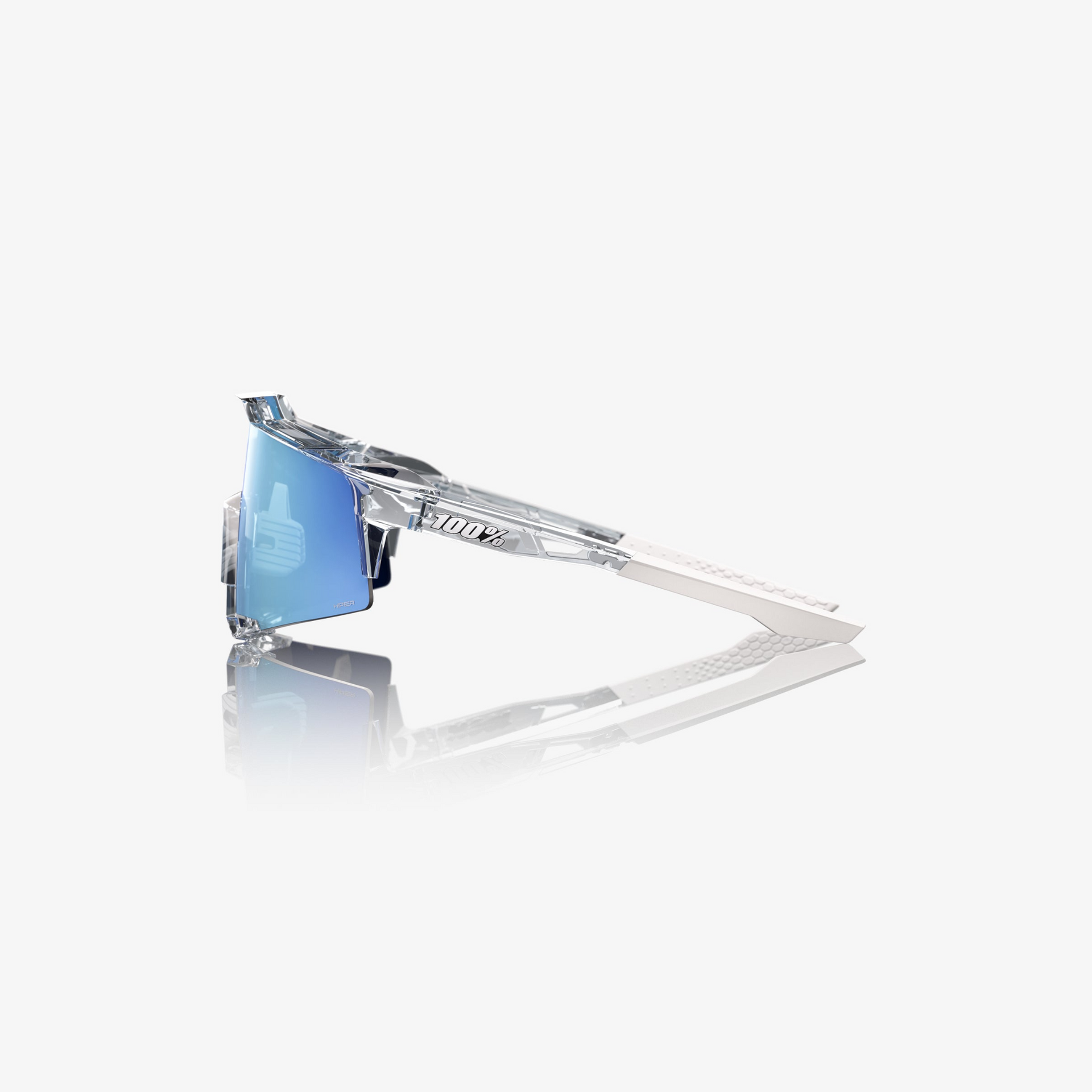 100-speedcraft-sunglasses-polished-translucent-clear-hiper-blue-mirror-lens-side