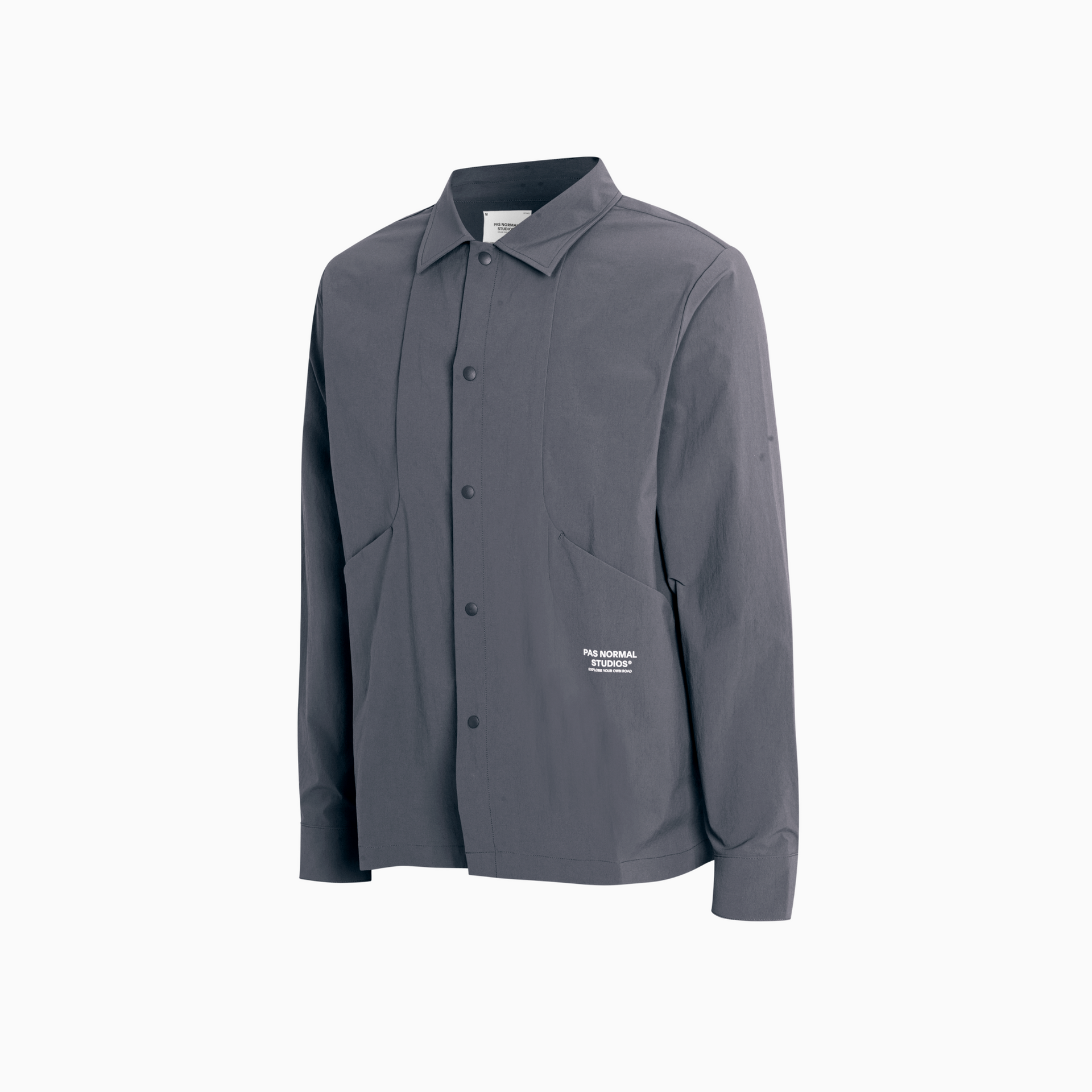 Pas Normal Studios Off-Race Tech Overshirt - Steel
