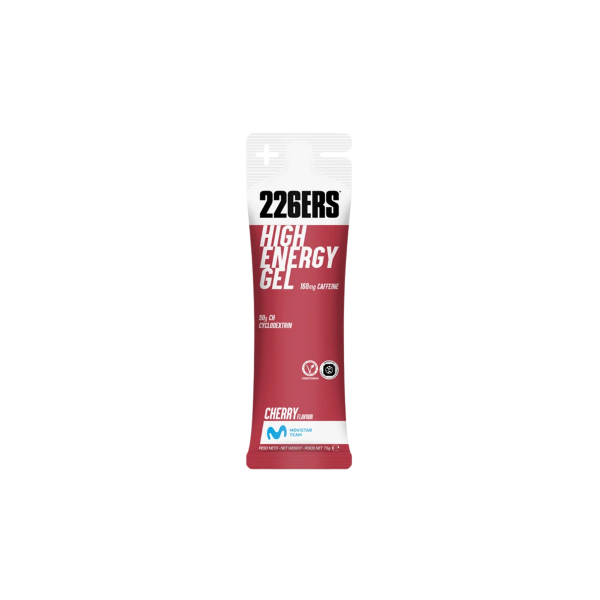 226ers High Energy Gel 76g - Caffeine Cherry