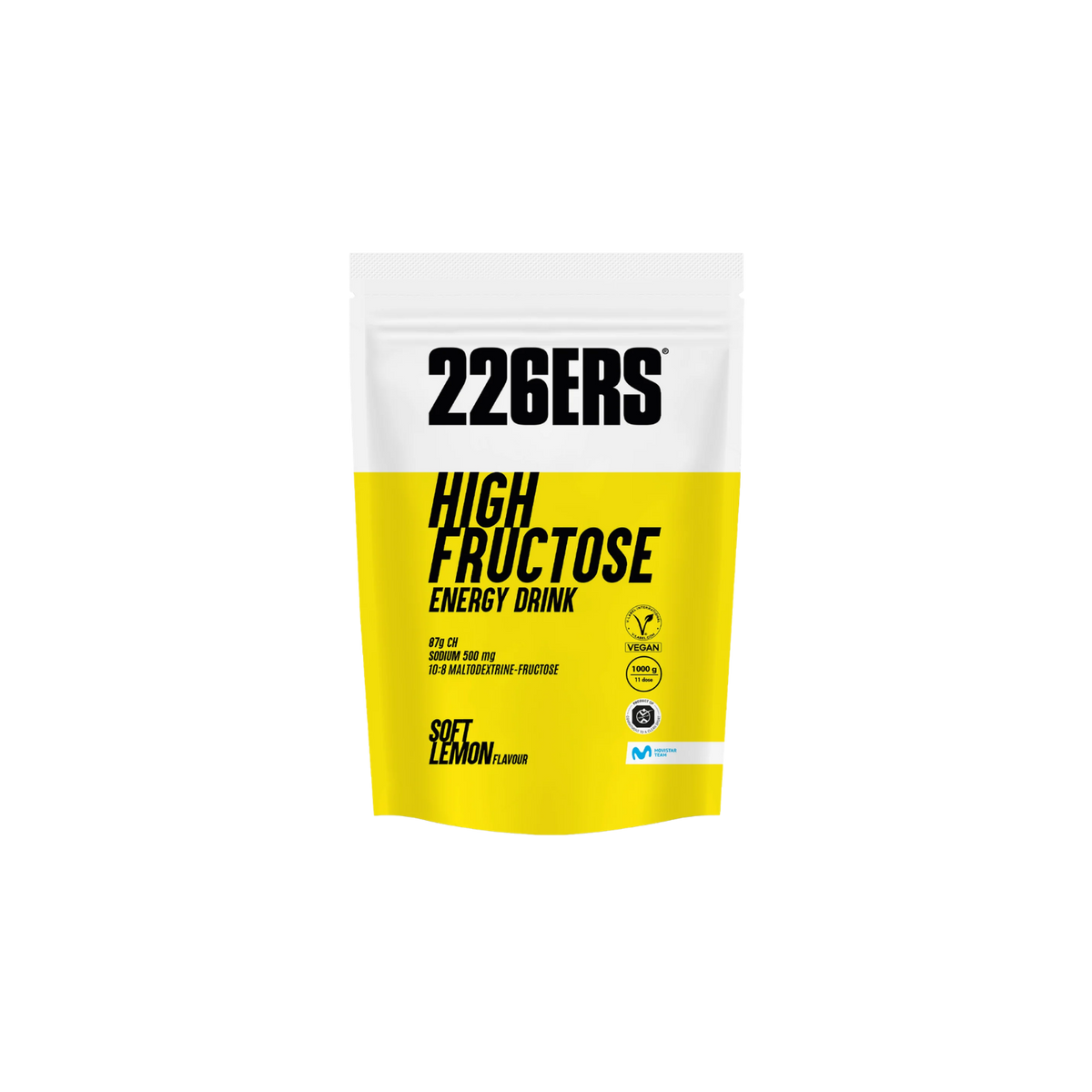 226ers High Fructose Energy Drink 1kg - Soft Lemon