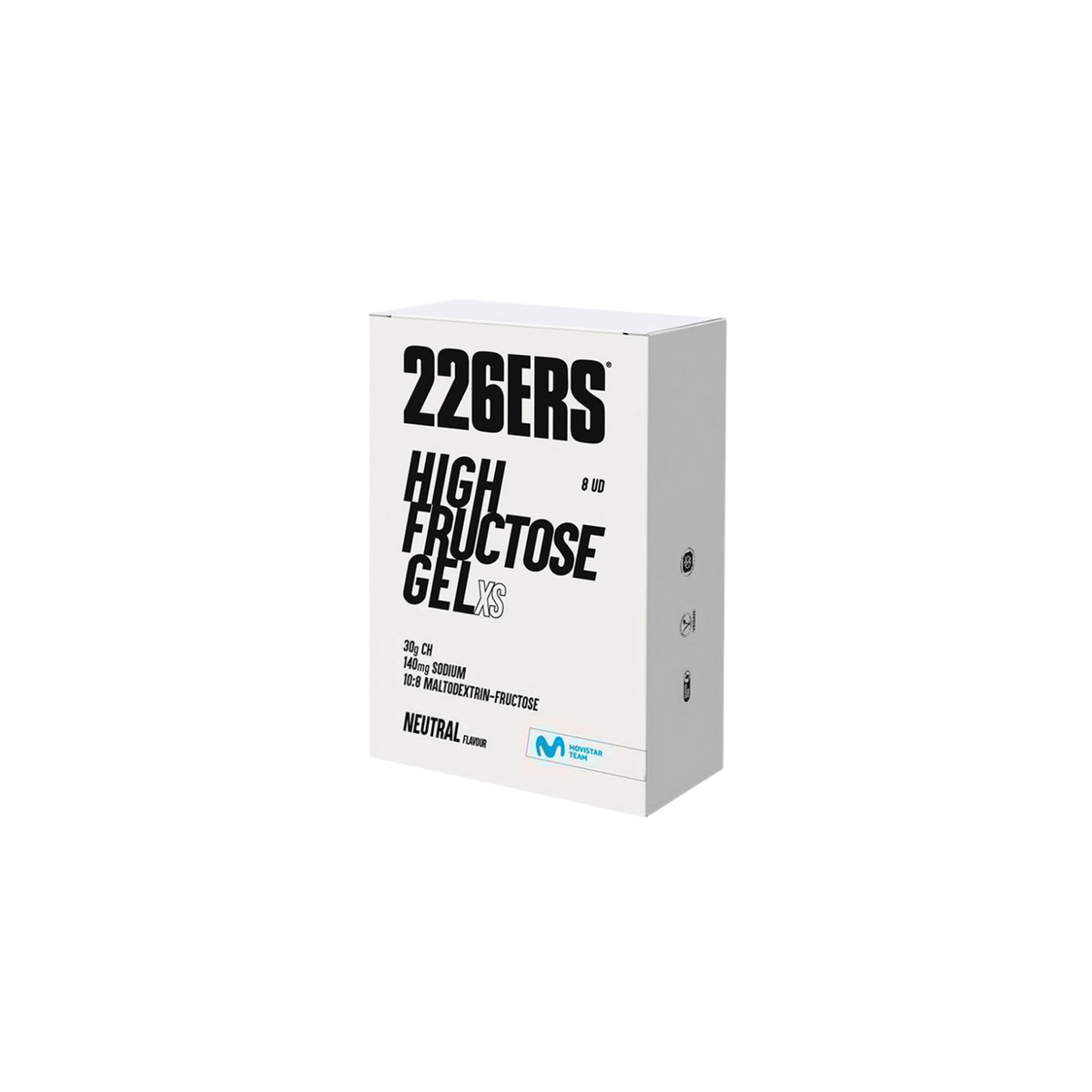 226ers High Fructose Gel 44g Box of 8 - Neutral