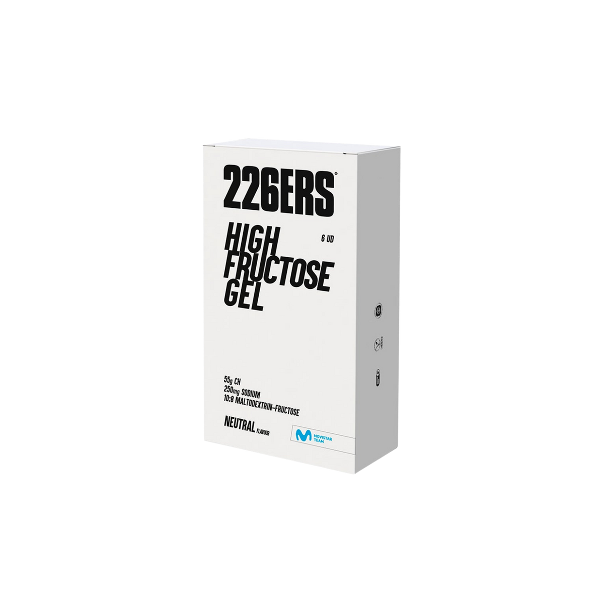 226ers High Fructose Gel 80g Box of 6 - Neutral