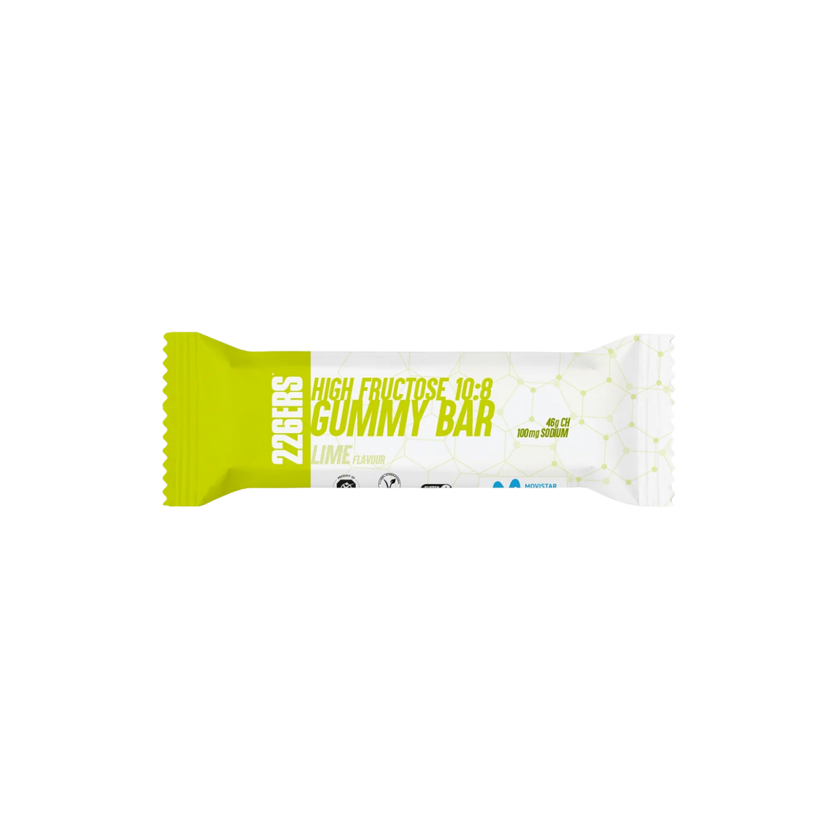 226ers High Fructose Gummy Bar 60g - Lime