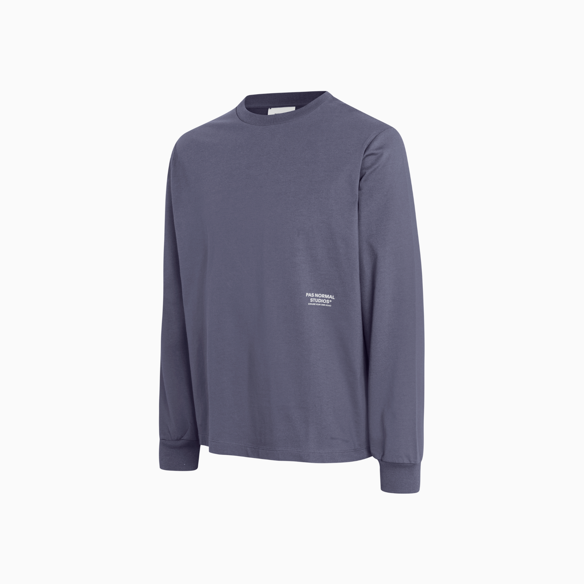 Pas Normal Studios Off-Race Graphic Long Sleeve T-Shirt - Steel