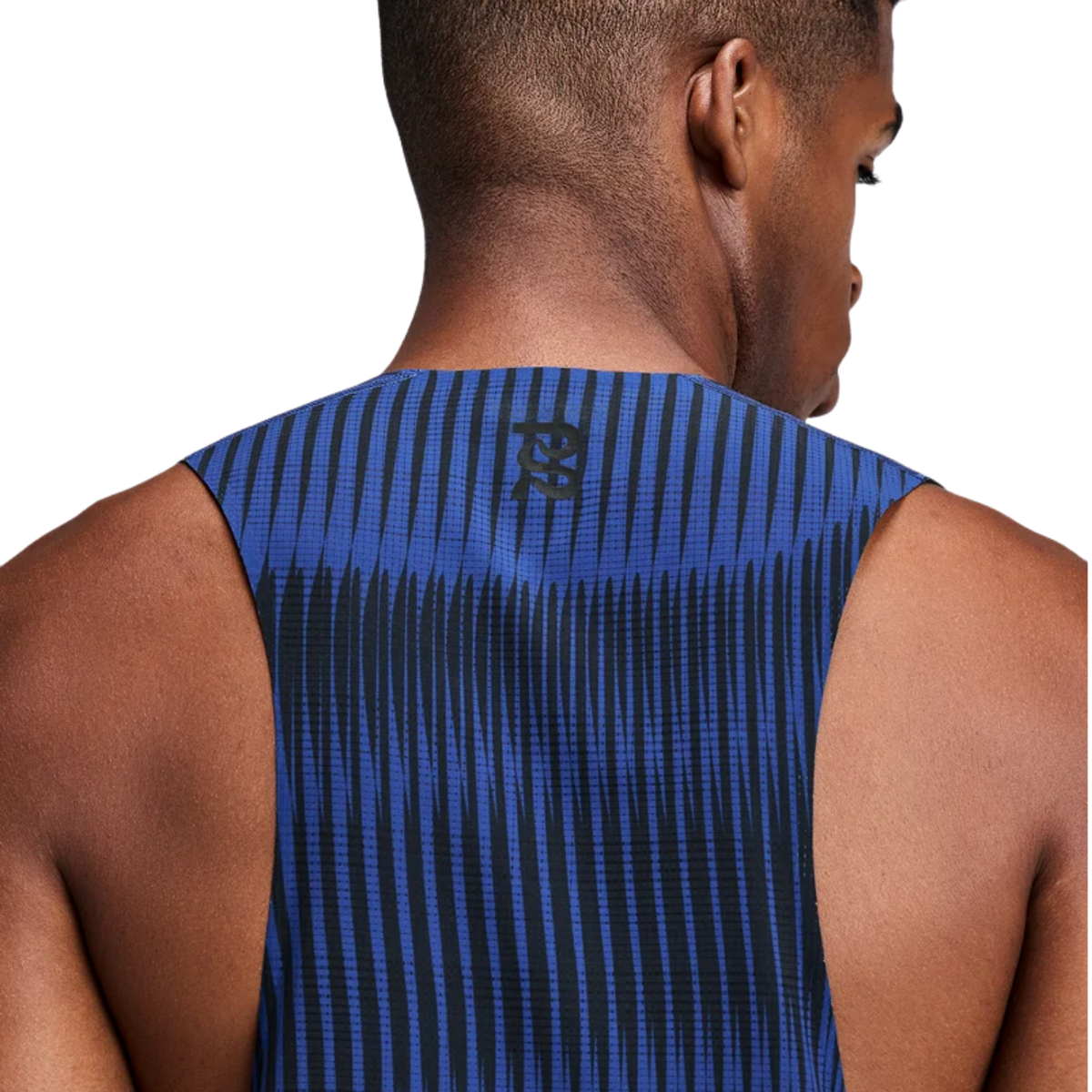 Bandit Running CoolGrid™ Distance Singlet with Flopack™ - Bauhaus Blue