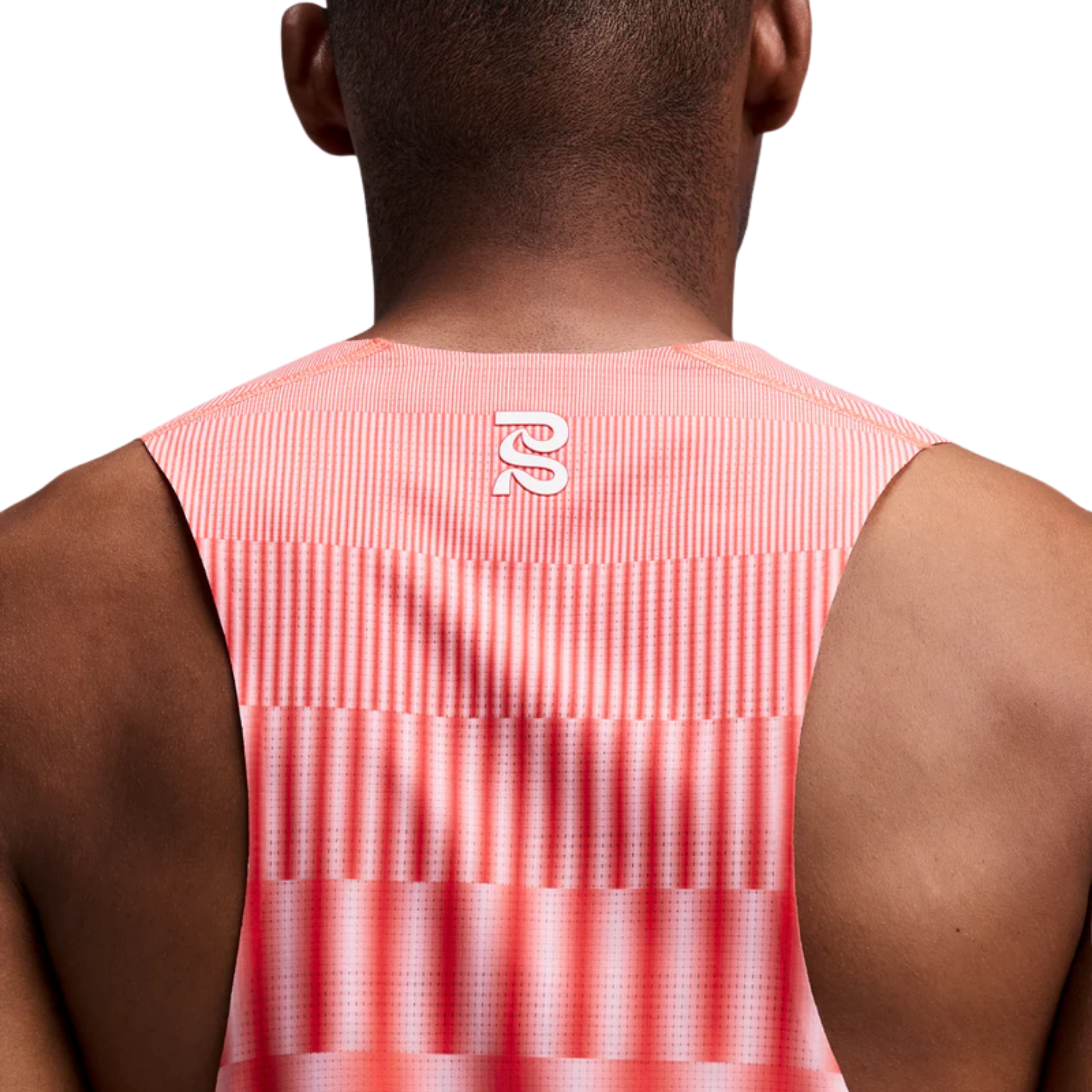 Bandit Running CoolGrid™ Training Singlet with Flopack™ - Growing Grid/Poppy