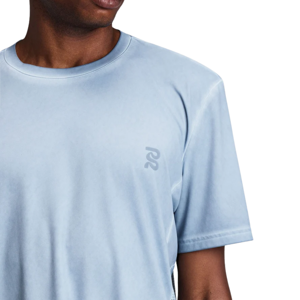 Bandit Running FrioSoft™ Perforated Box Tee - Pavilion Blue