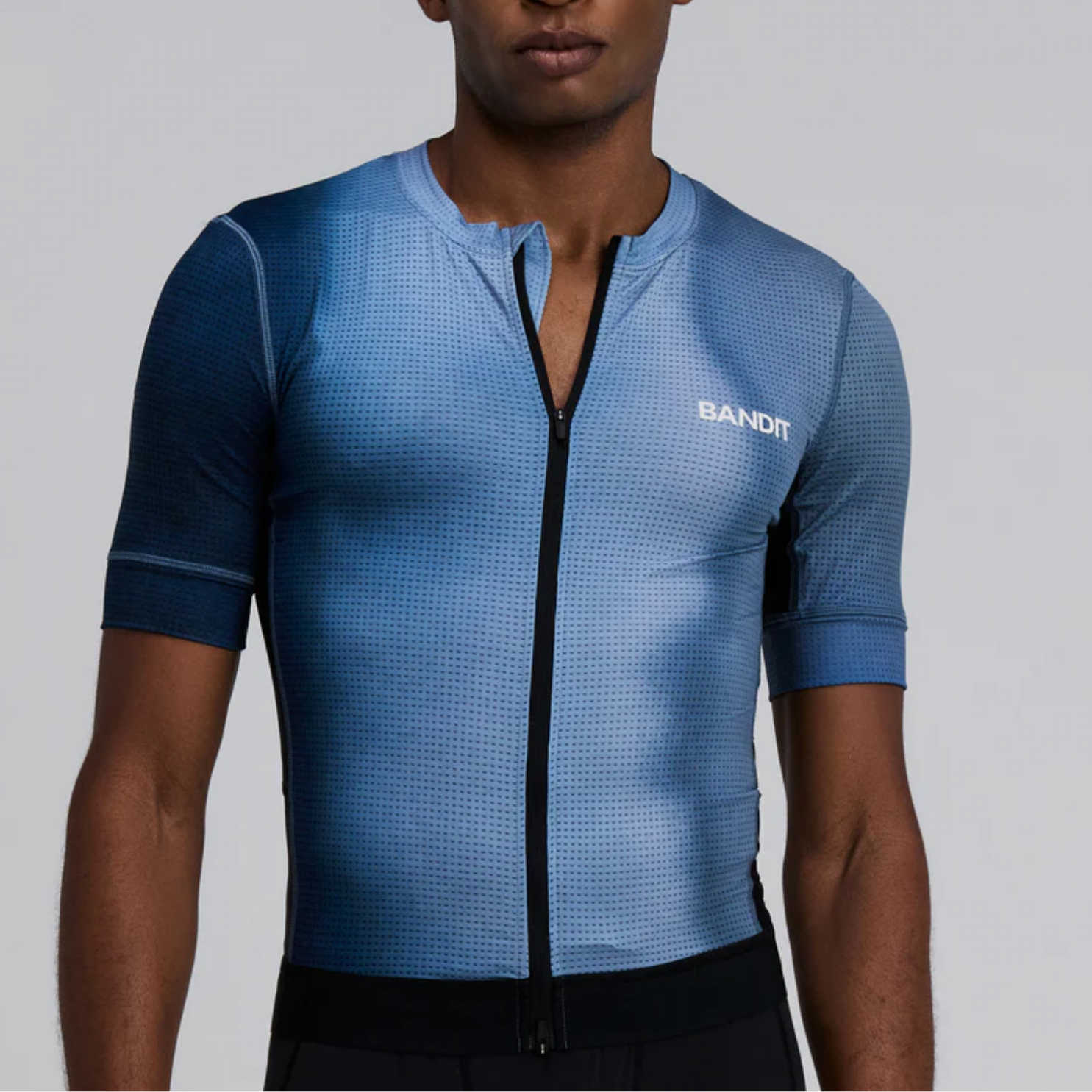 Bandit Running GeoMesh™ Race Top - Tranquil Blue