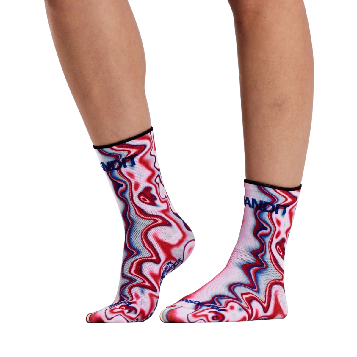 Bandit Running Lite Run™ Quarter Sock - Melted Stripe Gradient (2 Pack)