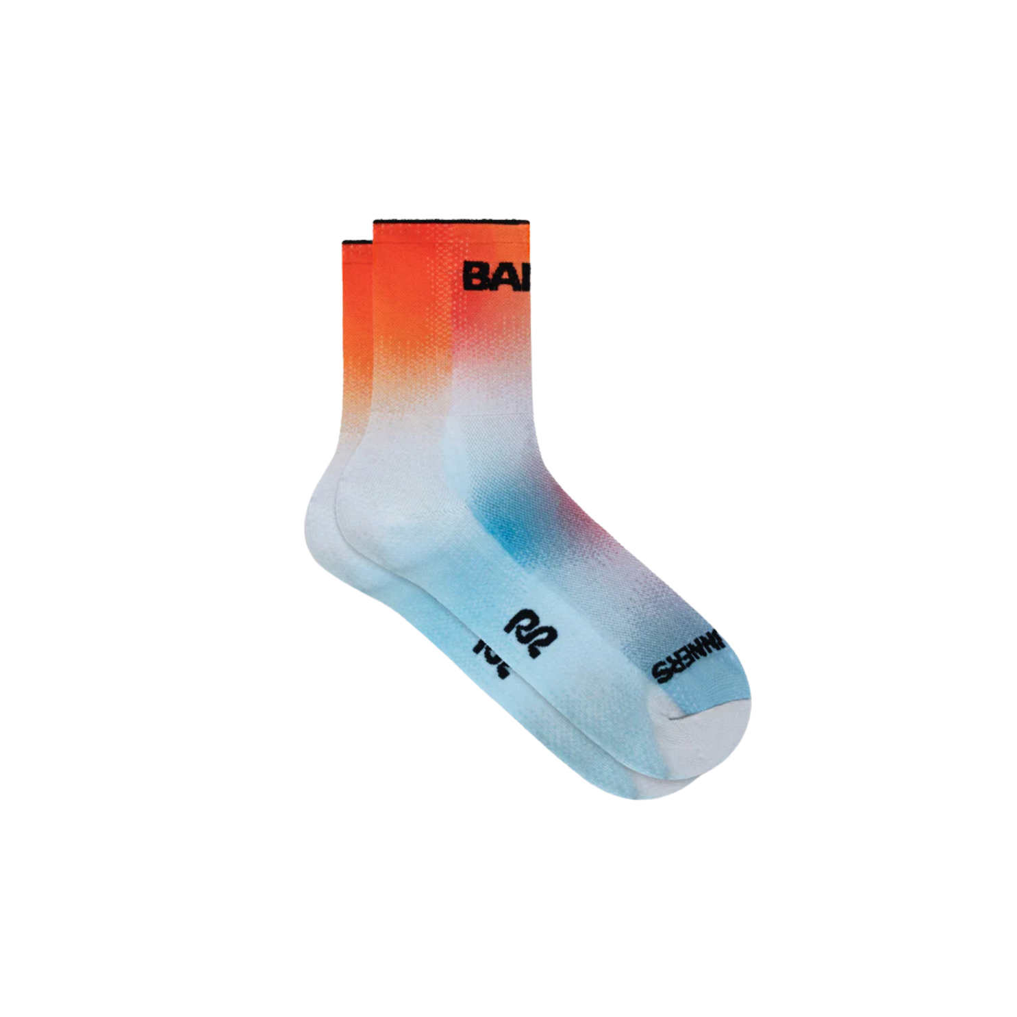 Bandit Running Lite Run™ Quarter Sock - Poppy Multi (2 Pack)
