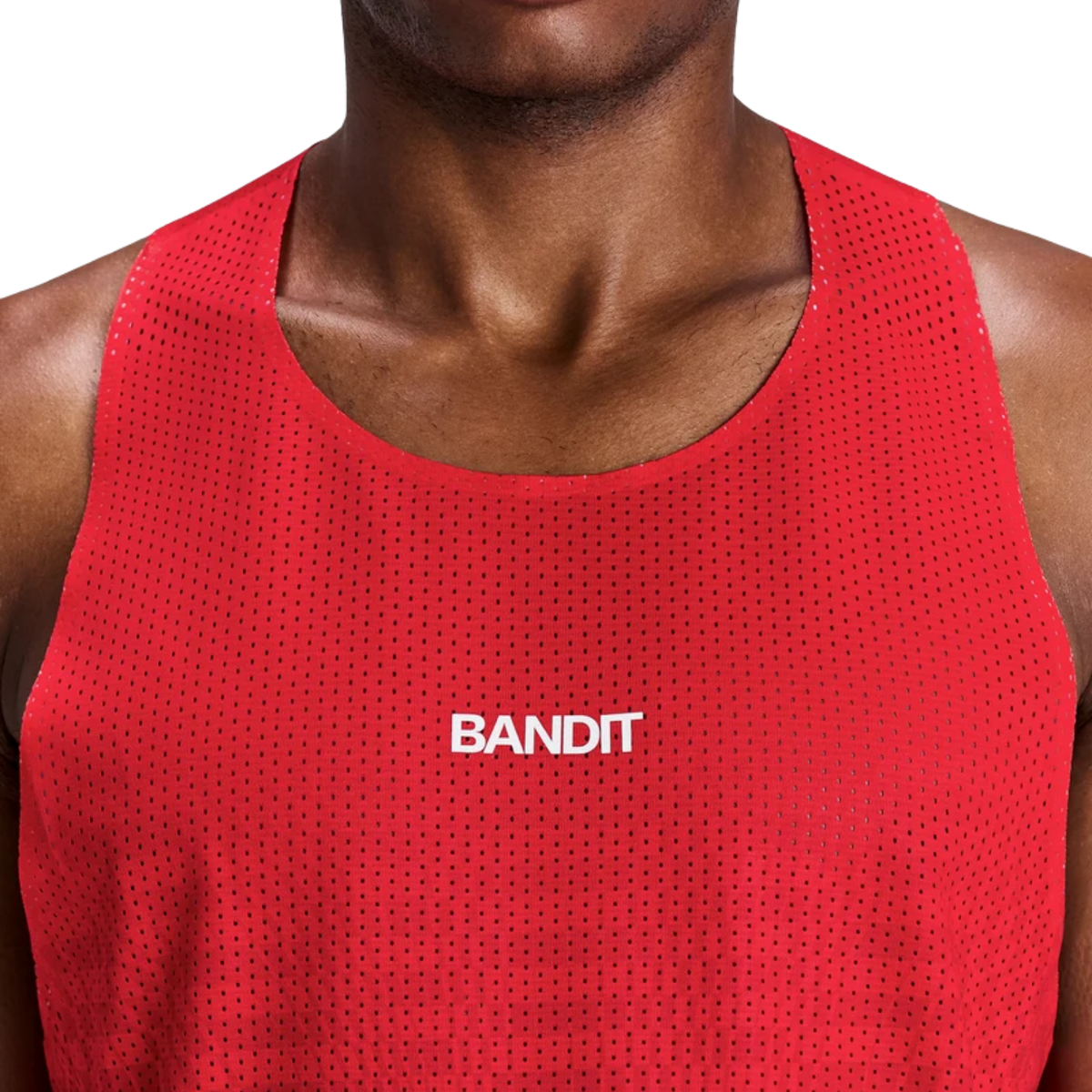 Bandit Running Shredder™ Shorty Race Singlet - Oxide Red