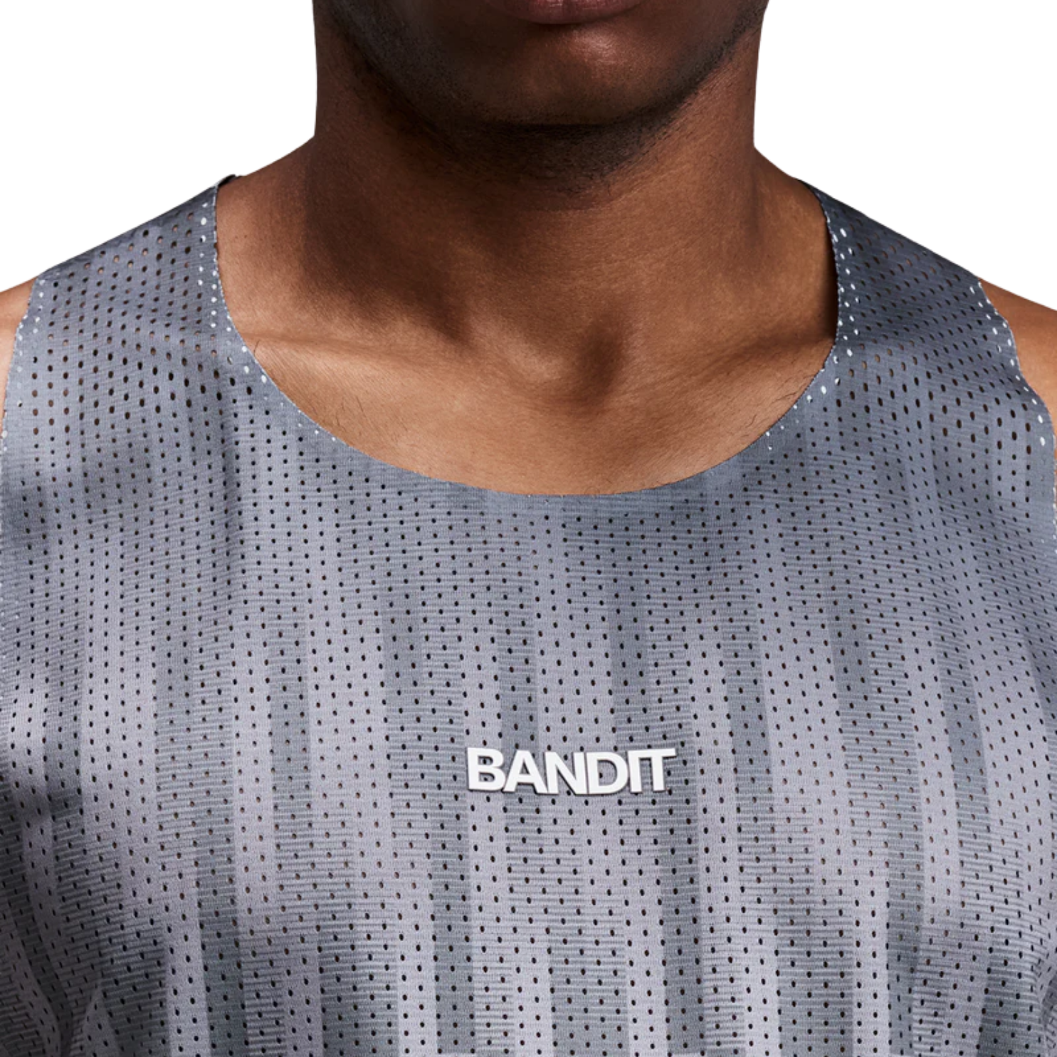 Bandit Running Shredder™ Shorty Race Singlet - Plaster