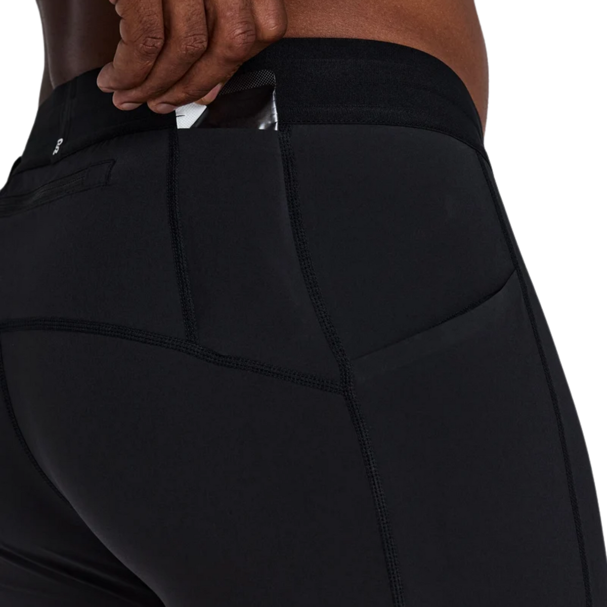 Bandit Running SoLite™ Half Tights - Black