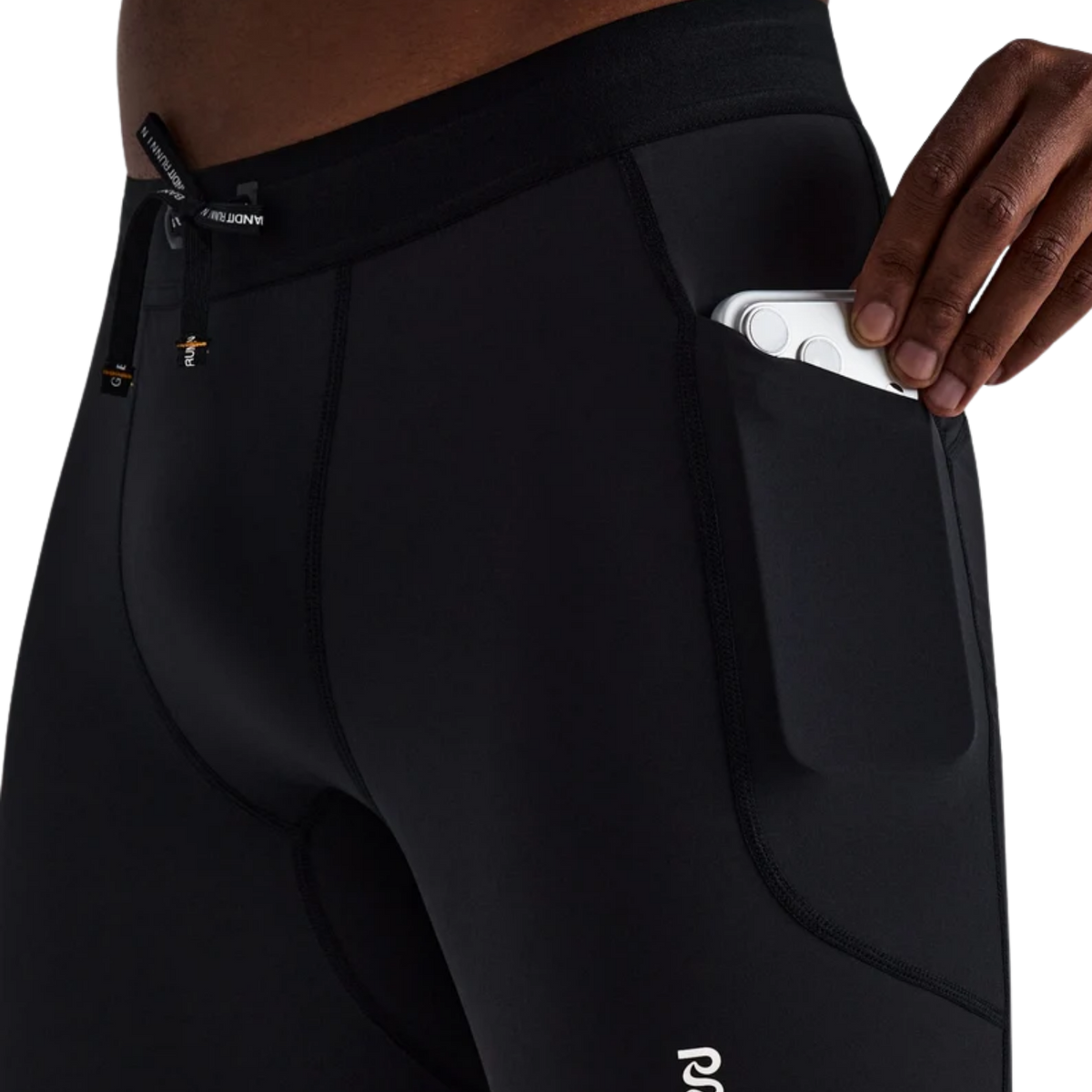 Bandit Running SoLite™ Half Tights - Black