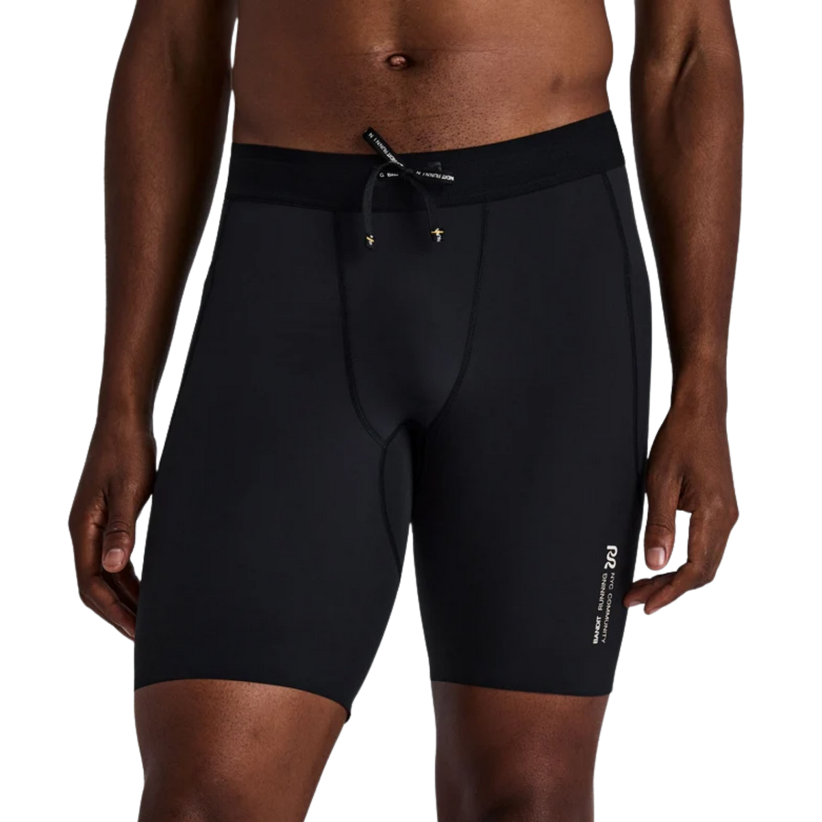 Bandit Running SoLite™ Half Tights - Black
