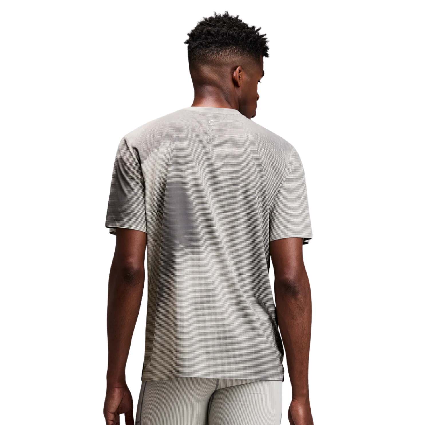 Bandit Running Specter™ Performance Tee with Flopack™ - Slate/Plaster