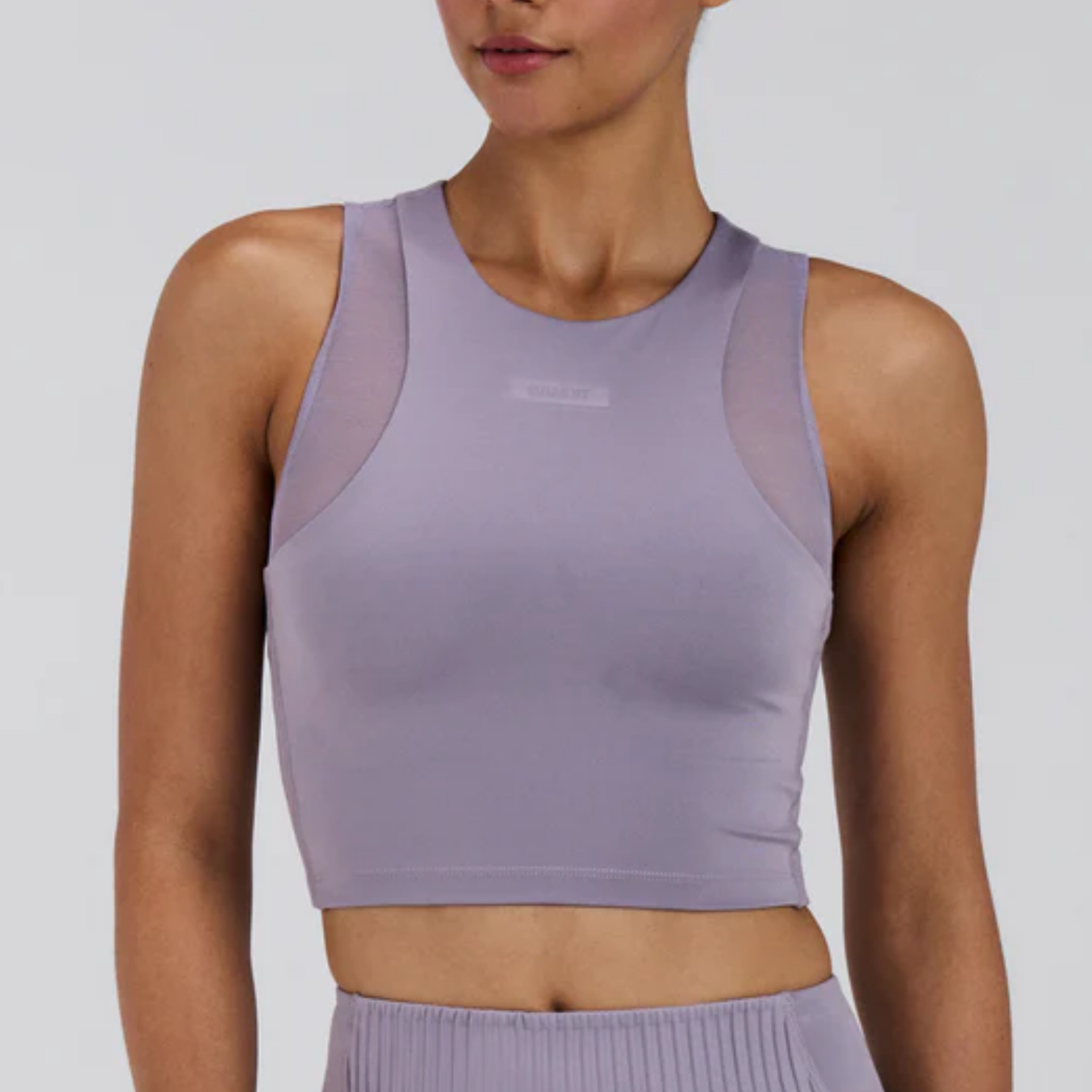 Bandit Running Women's Stamina-V™ Lyra Race Crop - Violet Fog
