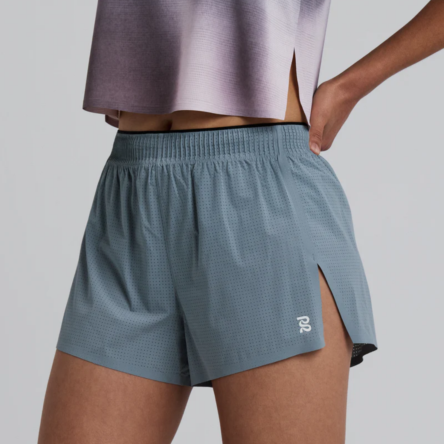 Bandit Running Women's Vento™ Next Gen 3" Split Short - Tranquil Blue