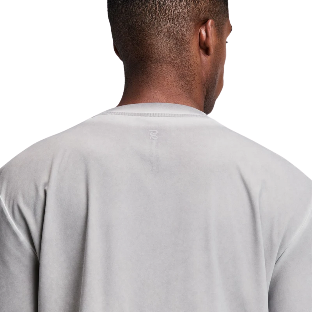 Bandit Running FrioSoft™ Perforated Box Tee - Concrete Taupe
