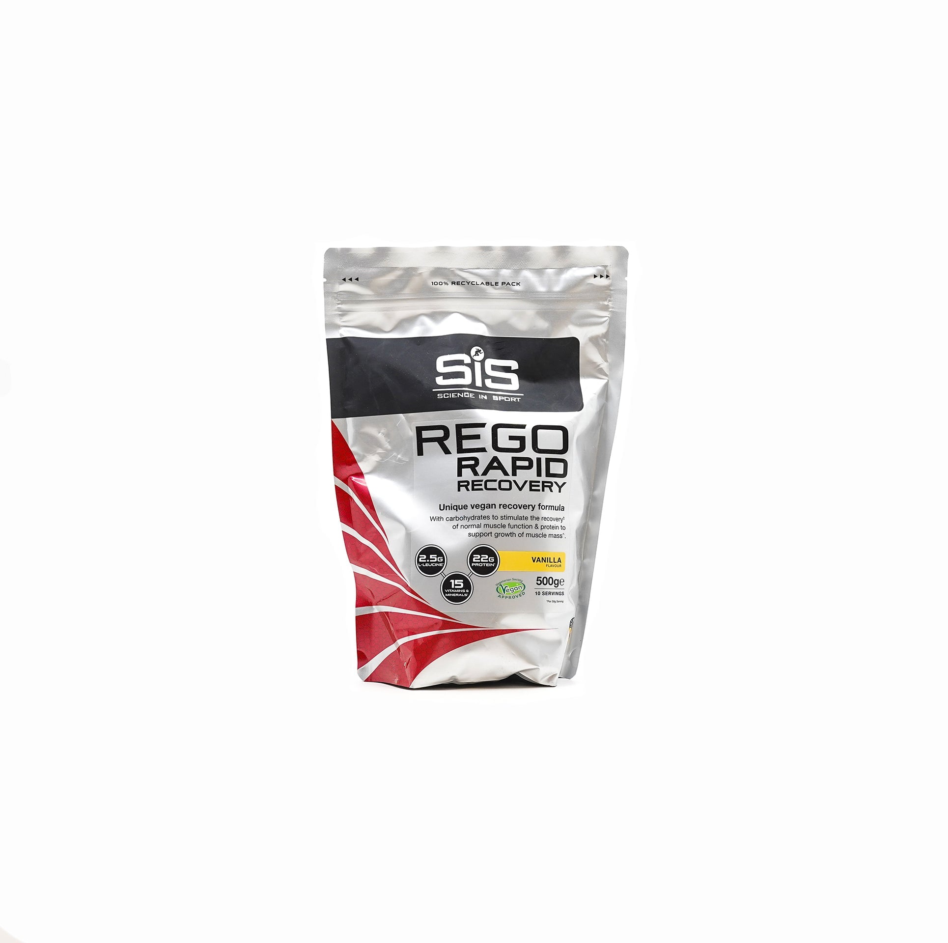 SIS REGO Rapid Recovery - Vanilla - 500g Resealable Pouch
