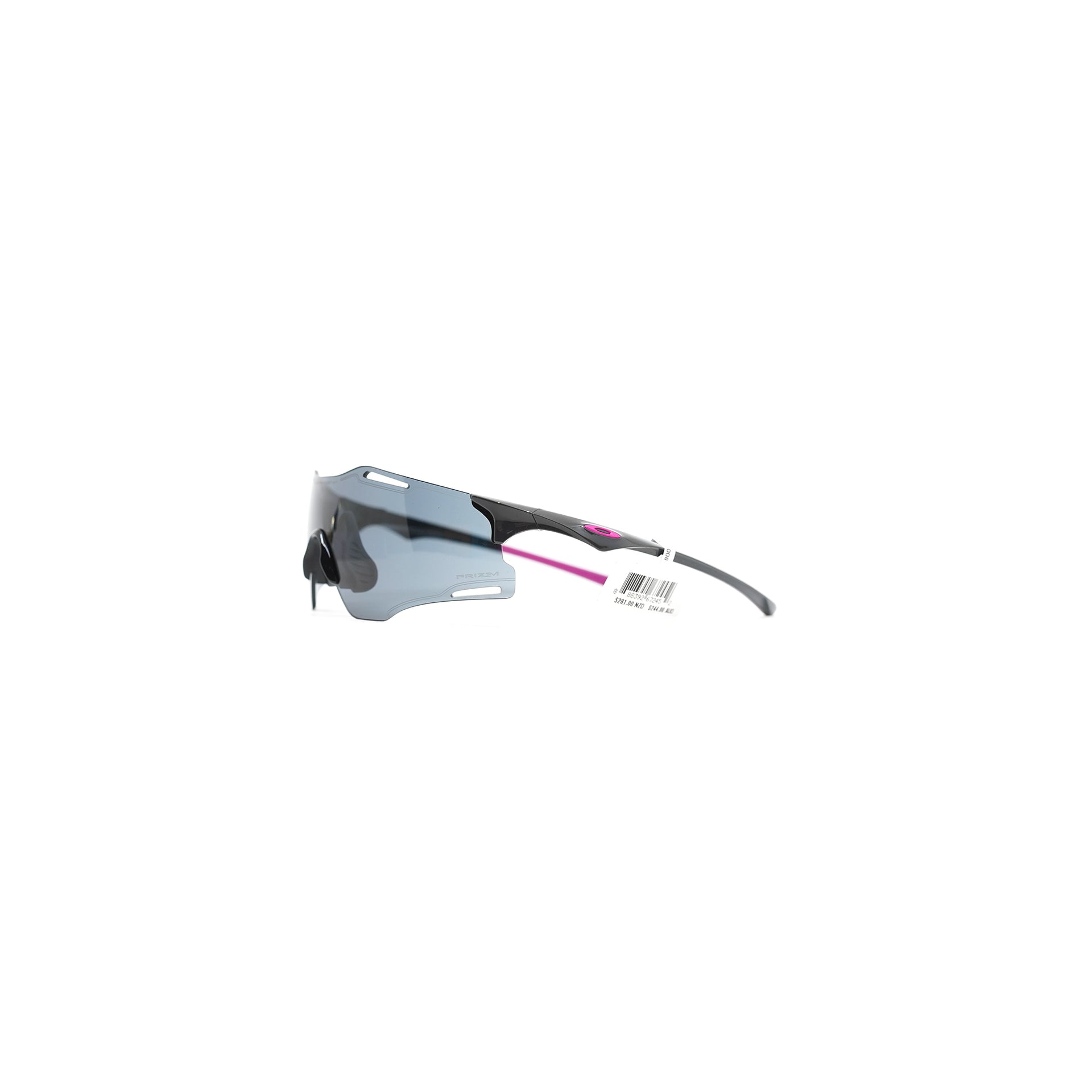 Oakley Cybr Zero Sunglasses - Polished Carbon (Prizm Grey Lens)