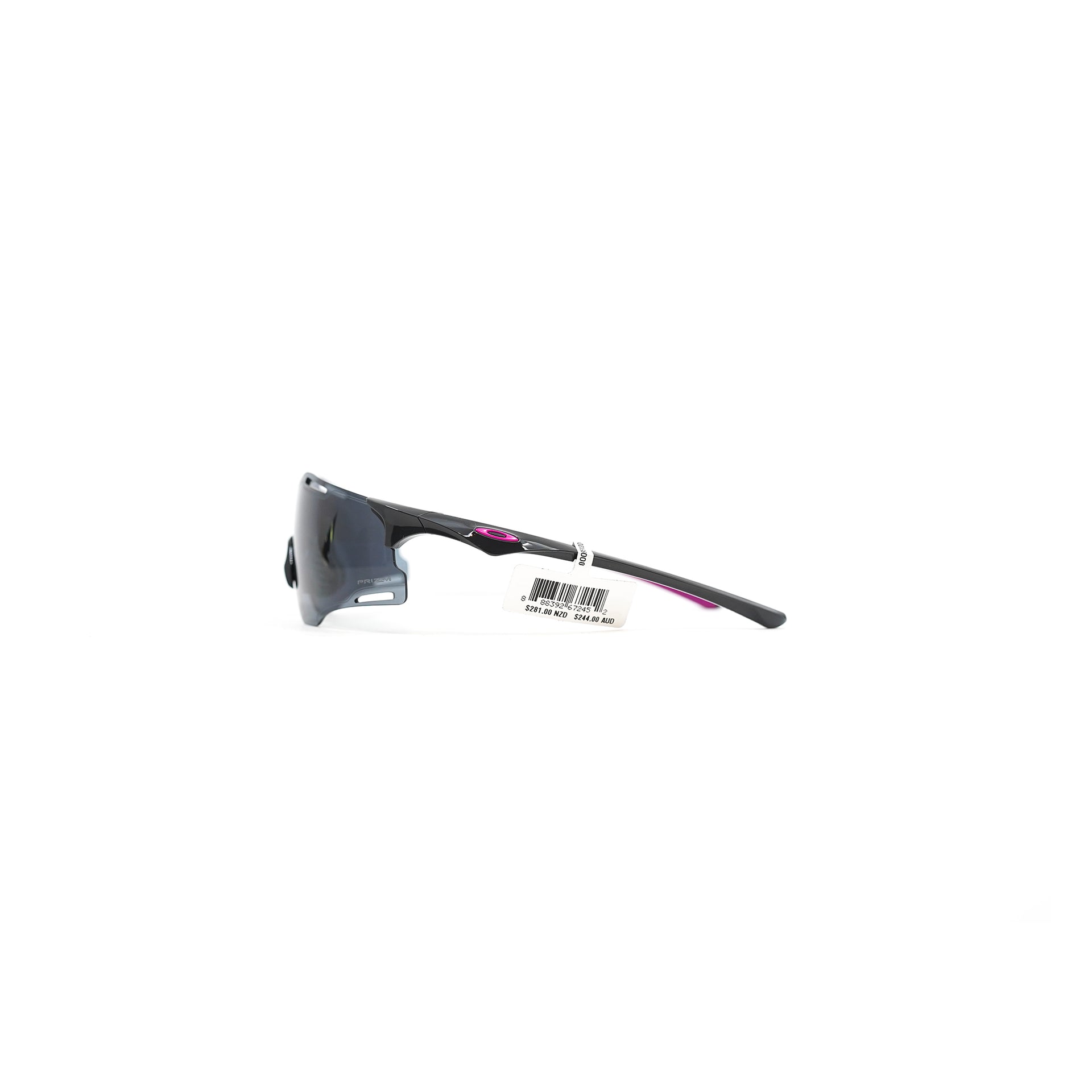 Oakley Cybr Zero Sunglasses - Polished Carbon (Prizm Grey Lens)