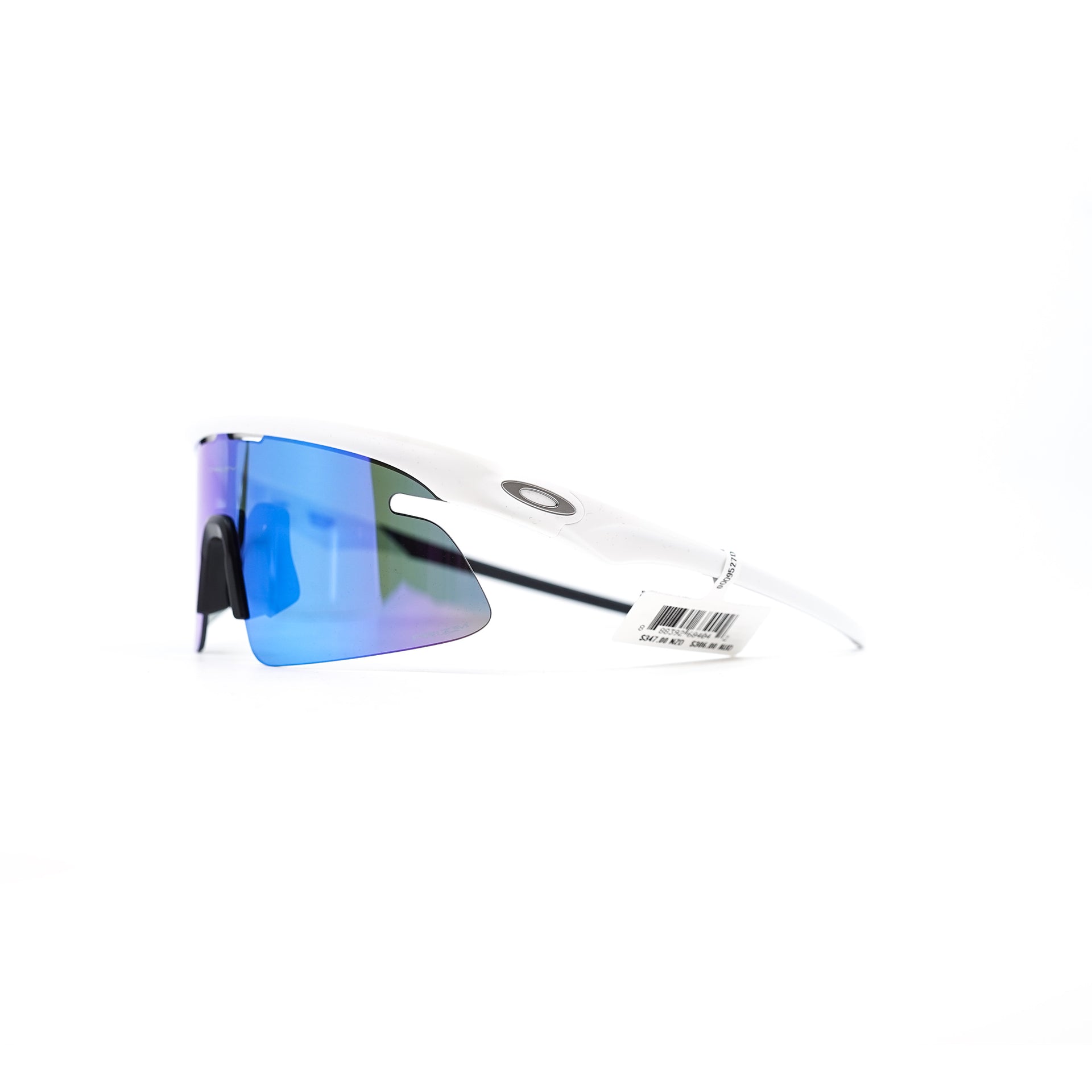 Oakley RSLV Lite Sunglasses - Matte White (Prizm Sapphire Lens)