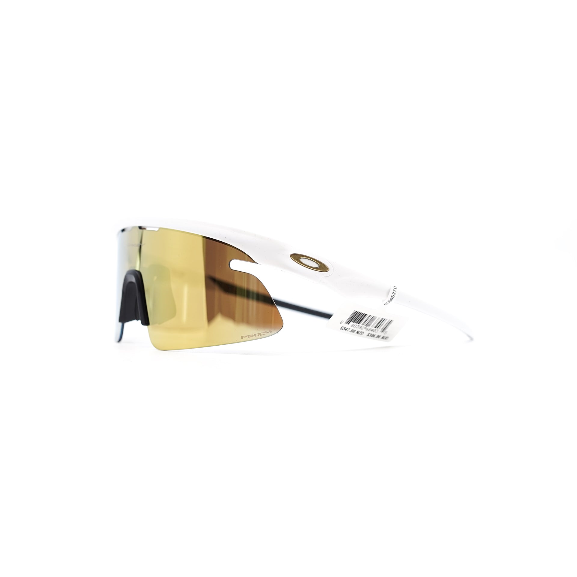 Oakley RSLV Lite Sunglasses - Matte White (Prizm 24k Lens)