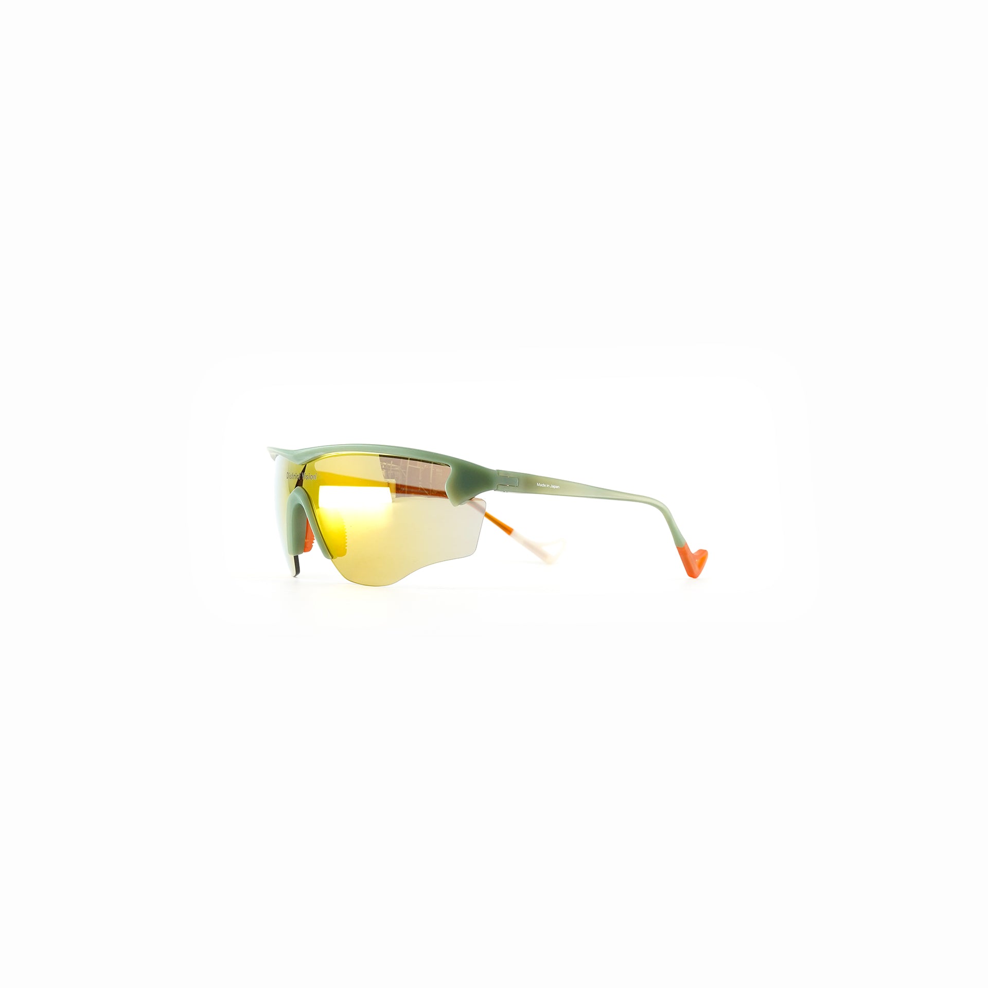 District Vision Junya Racer - Sage Burn (D+ Fire Mirror Lens)