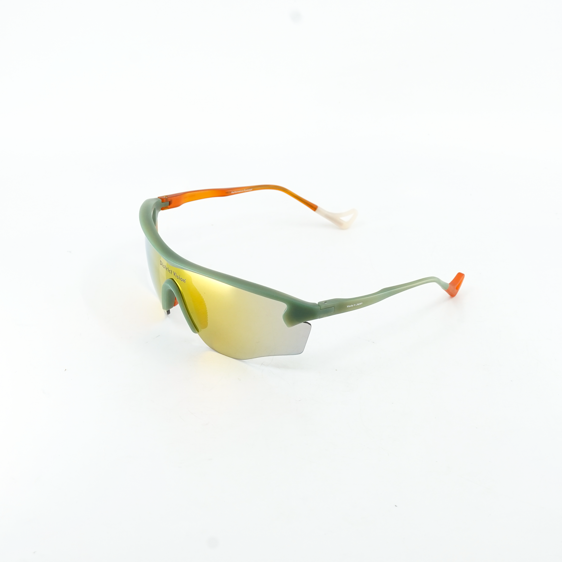 District Vision Junya Racer - Sage Burn (D+ Fire Mirror Lens)
