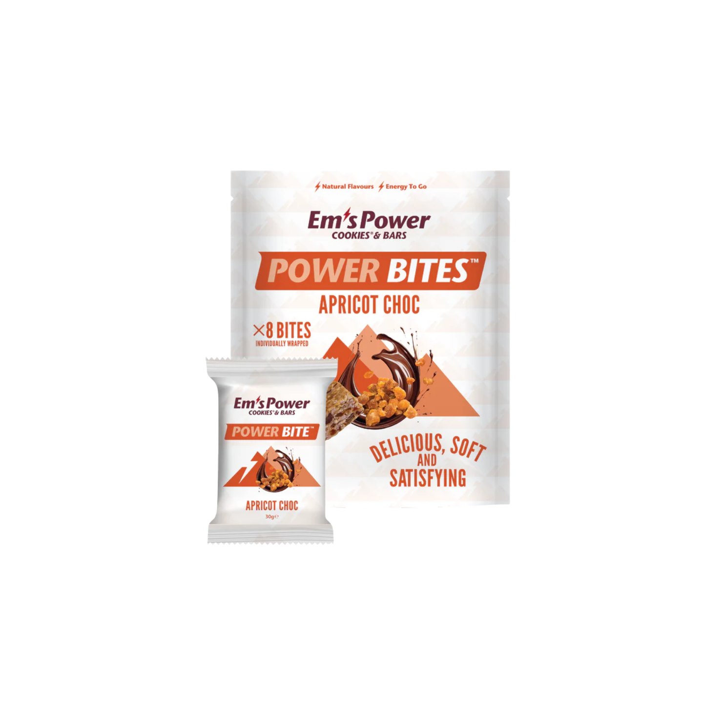 Em's Power Cookies Power Bites - Apricot Choc