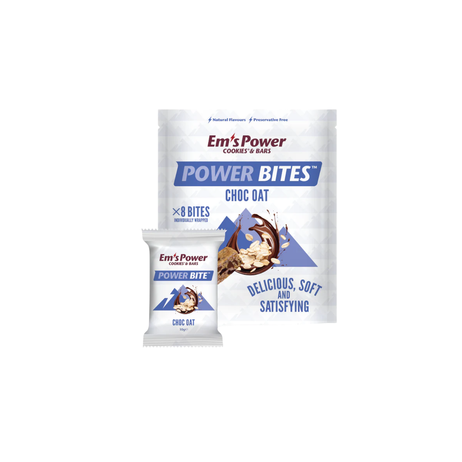 Em's Power Cookies Power Bites - Chocolate Oat