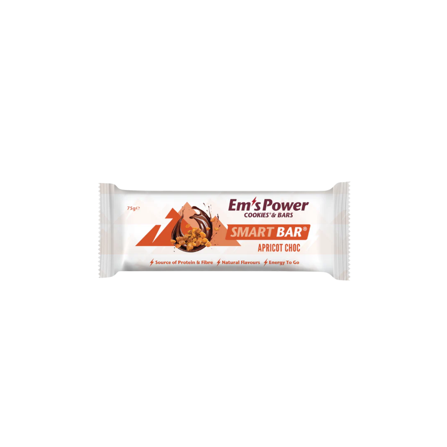 Em's Power Cookies Smart Bars - Apricot Choc