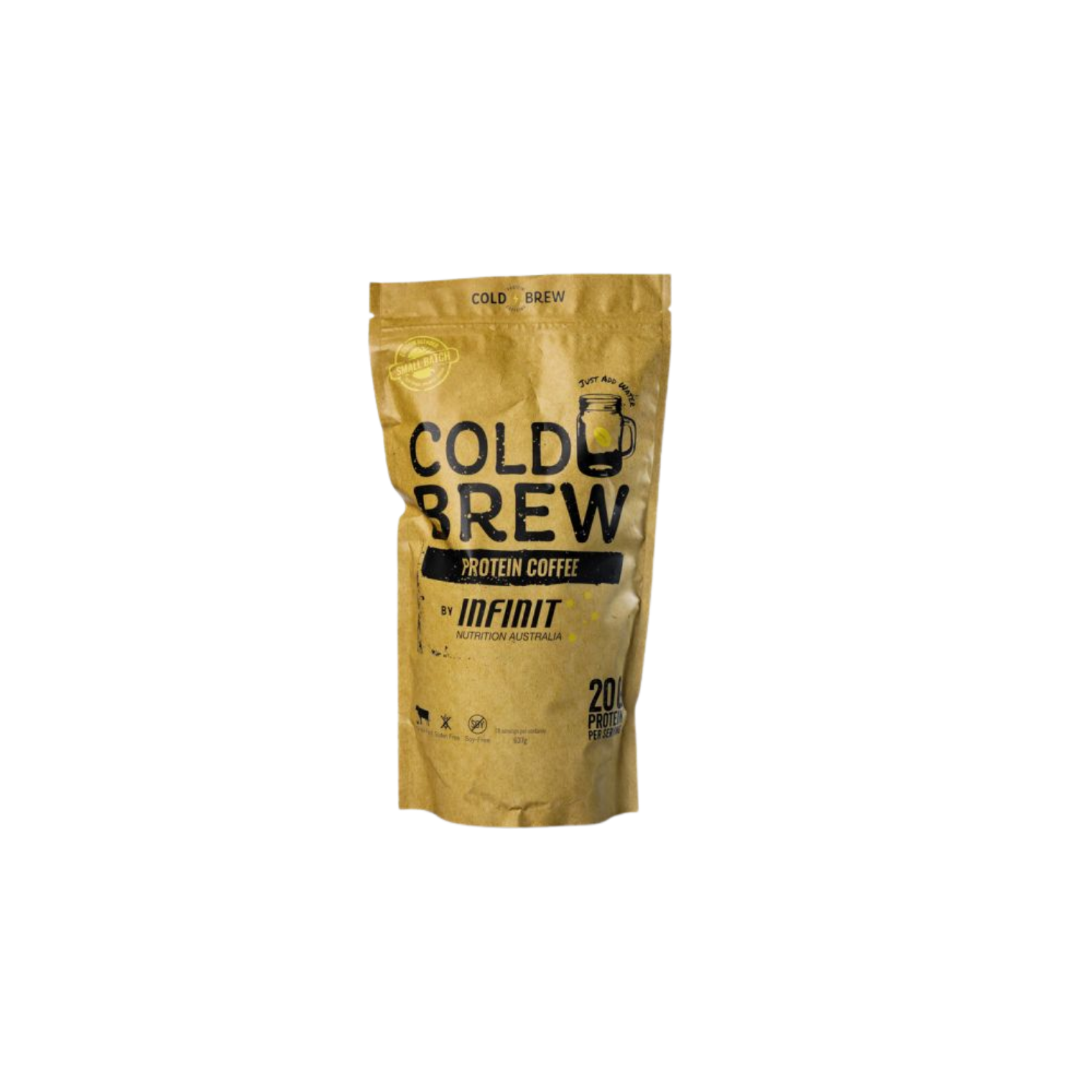 Infinit Nutrition Cold Brew Instant Protein Coffee Bag - 637g