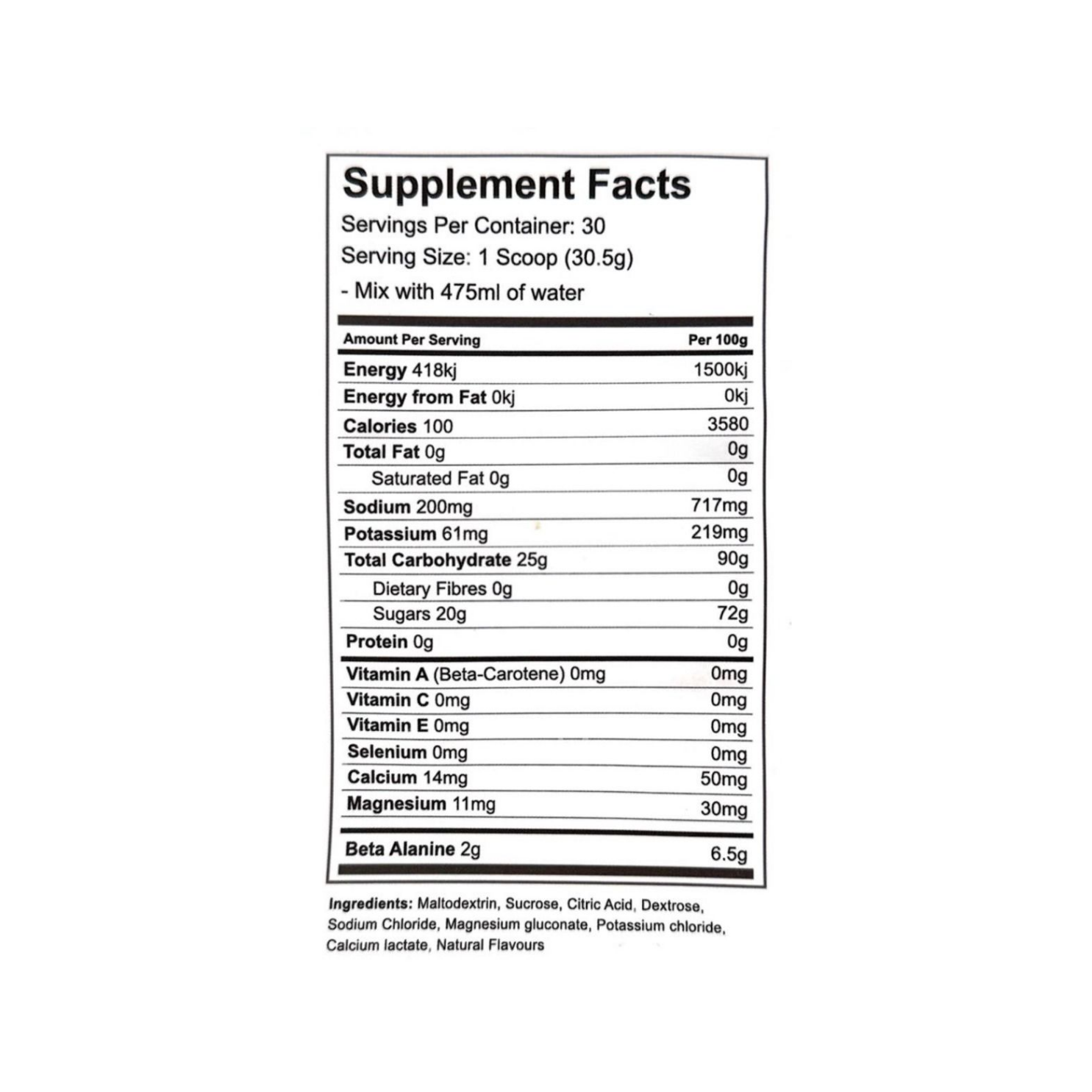Infinit Nutrition Daily Hydration - Green Apple (30 Serves)