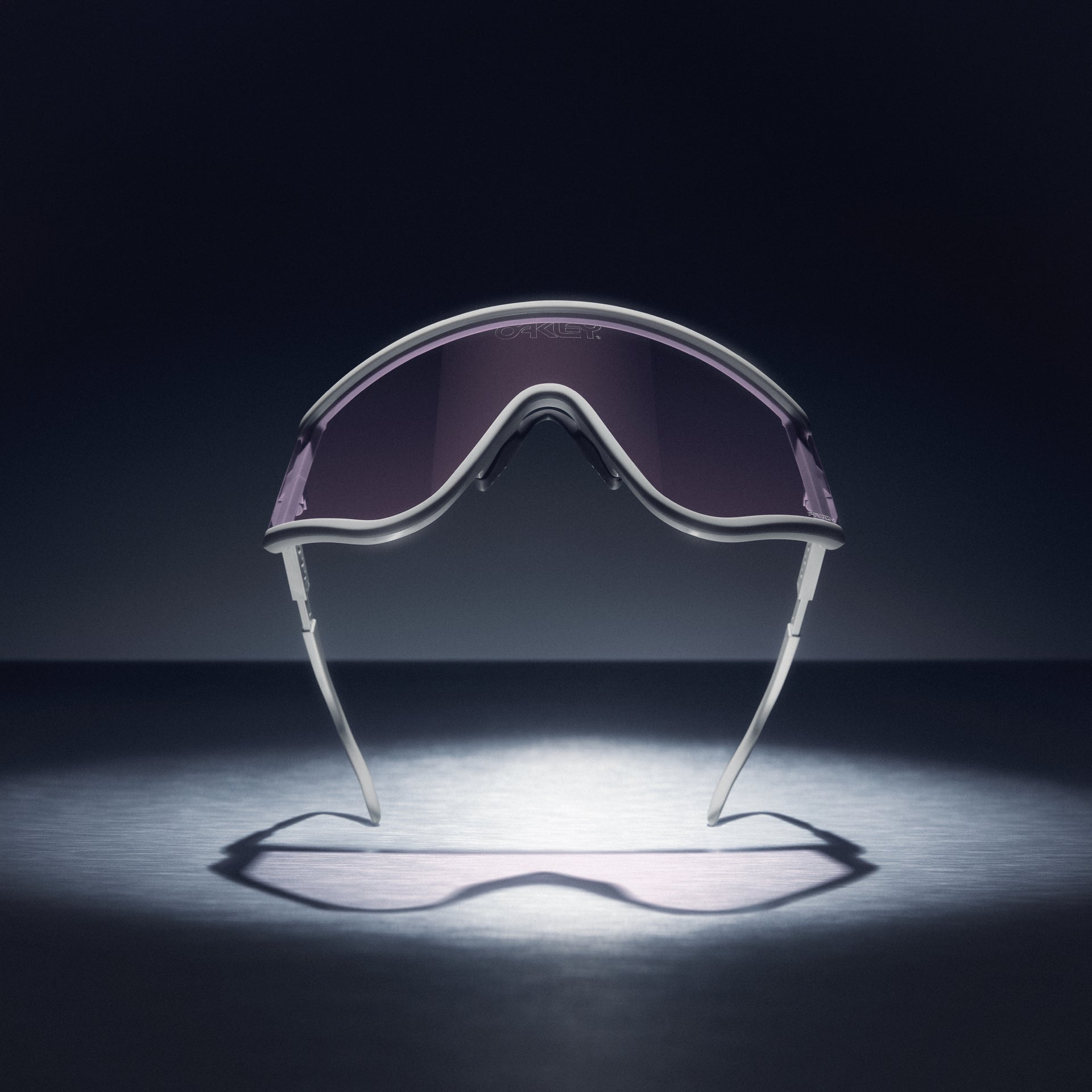 Oakley MUZM Eyeshade - Cool Grey (Prizm Low Light Lenses)