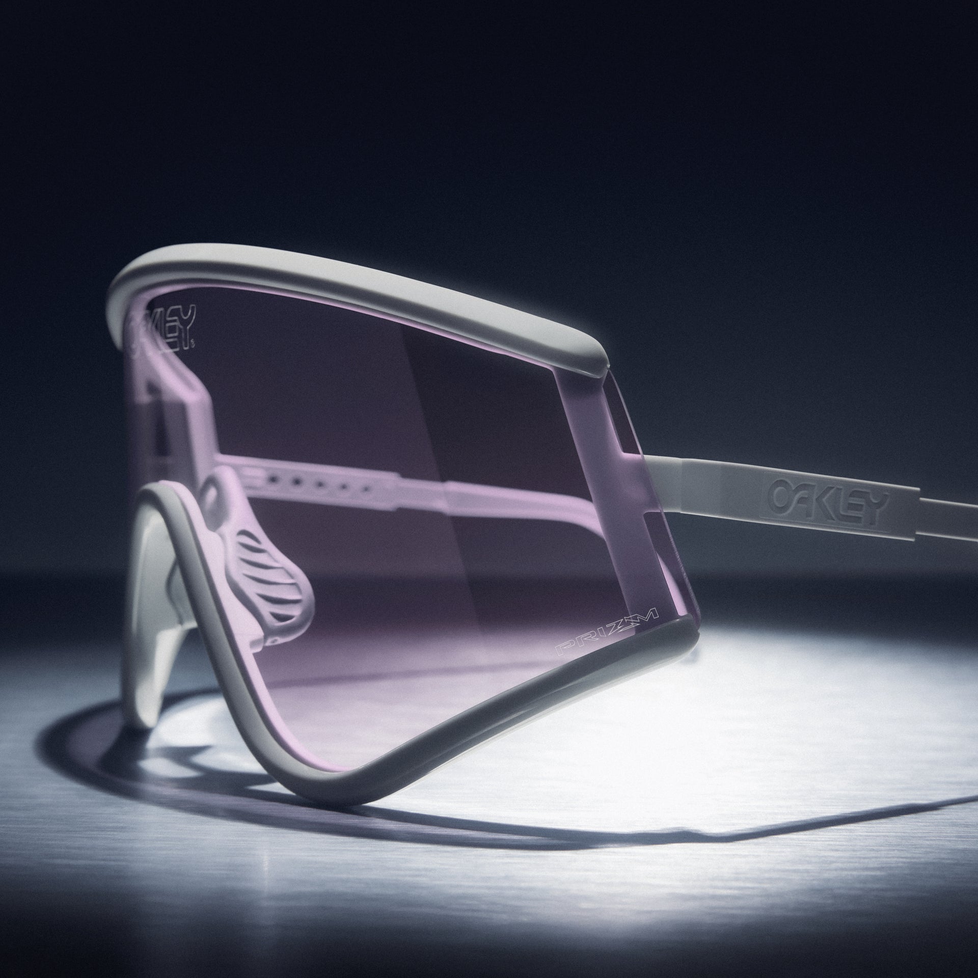 Oakley MUZM Eyeshade - Cool Grey (Prizm Low Light Lenses)