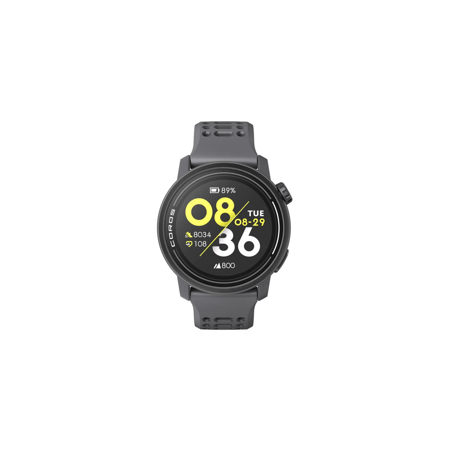 Coros Pace 3 Gps Sport Watch - Black Silicon Band