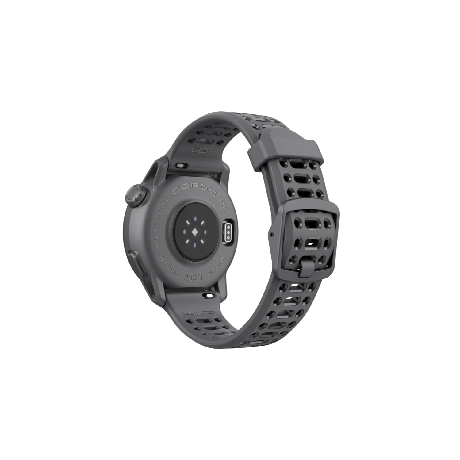 Coros Pace 3 Gps Sport Watch - Black Silicon Band