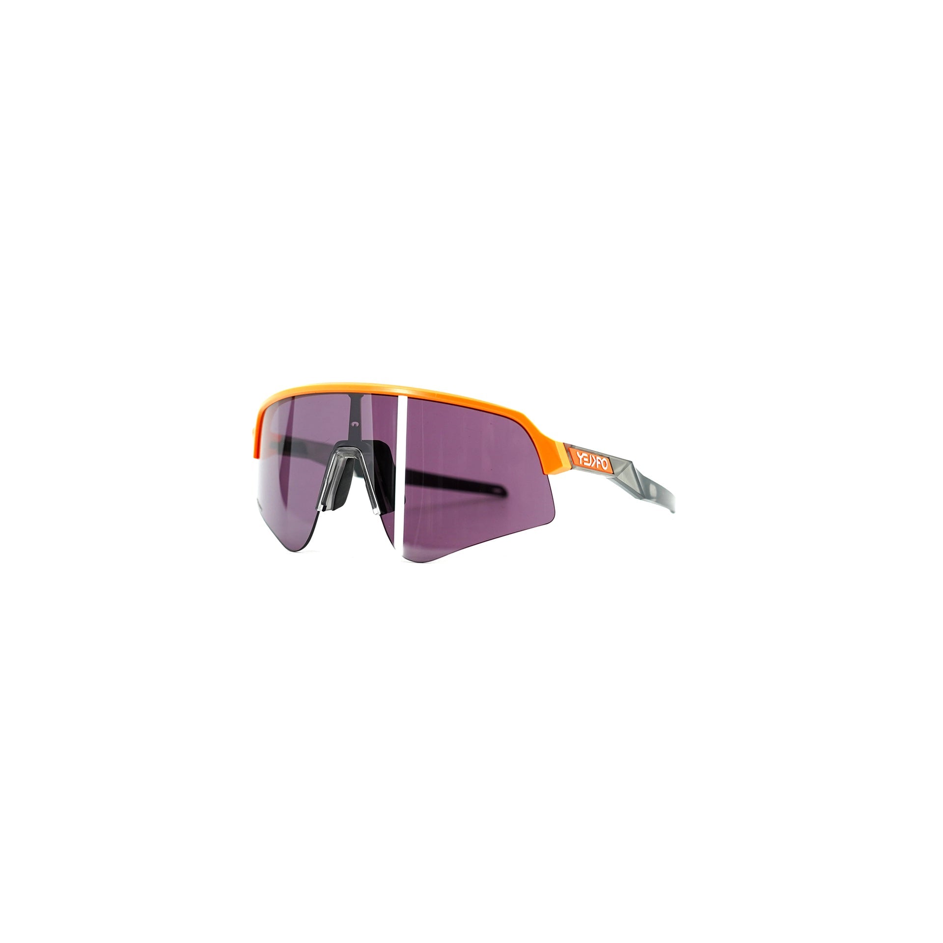 Oakley Sutro Lite Sweep Sunglasses - Matte Neon Orange (Prizm Road Black Lens)