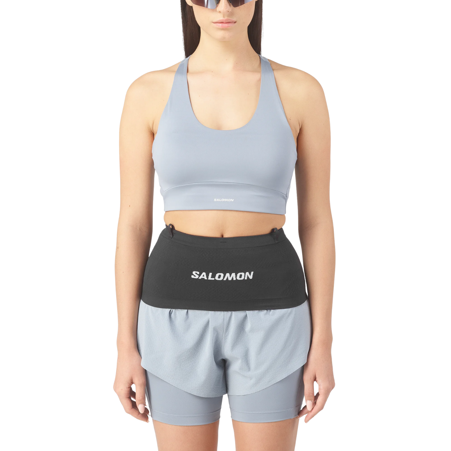 Salomon Adv Skin Seamless Belt - Black/white