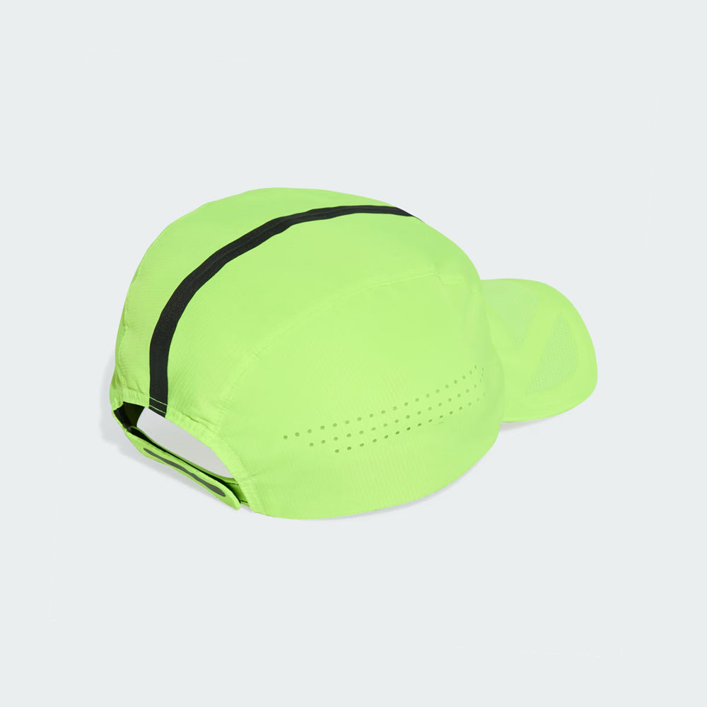 Adidas Adizero Lightweight Climacool Cap - Lucid Lemon/Black