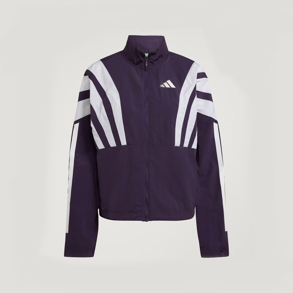 Adidas Adizero NYC Running Jacket - Aurora Plum