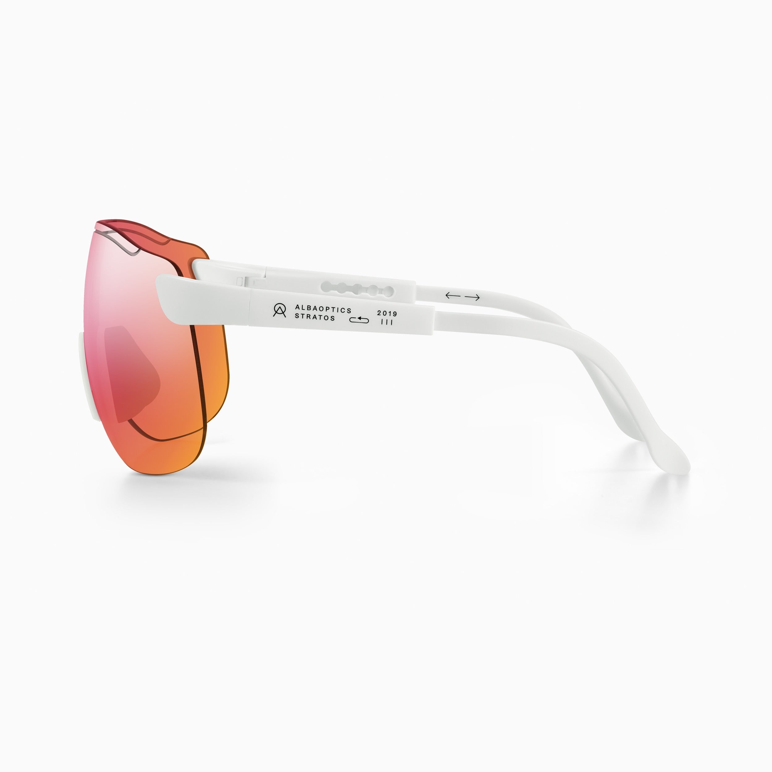 Alba Optics Stratos - White (VZUM Lava Lens) – CCACHE RUNNING