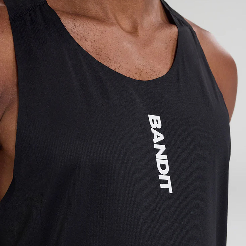 Bandit Running Drift Graphene Racing Singlet - Black
